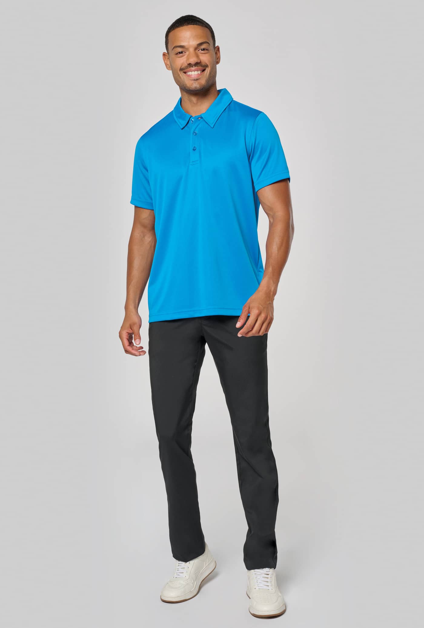 Herren Sport Funktions-Poloshirt - Farben