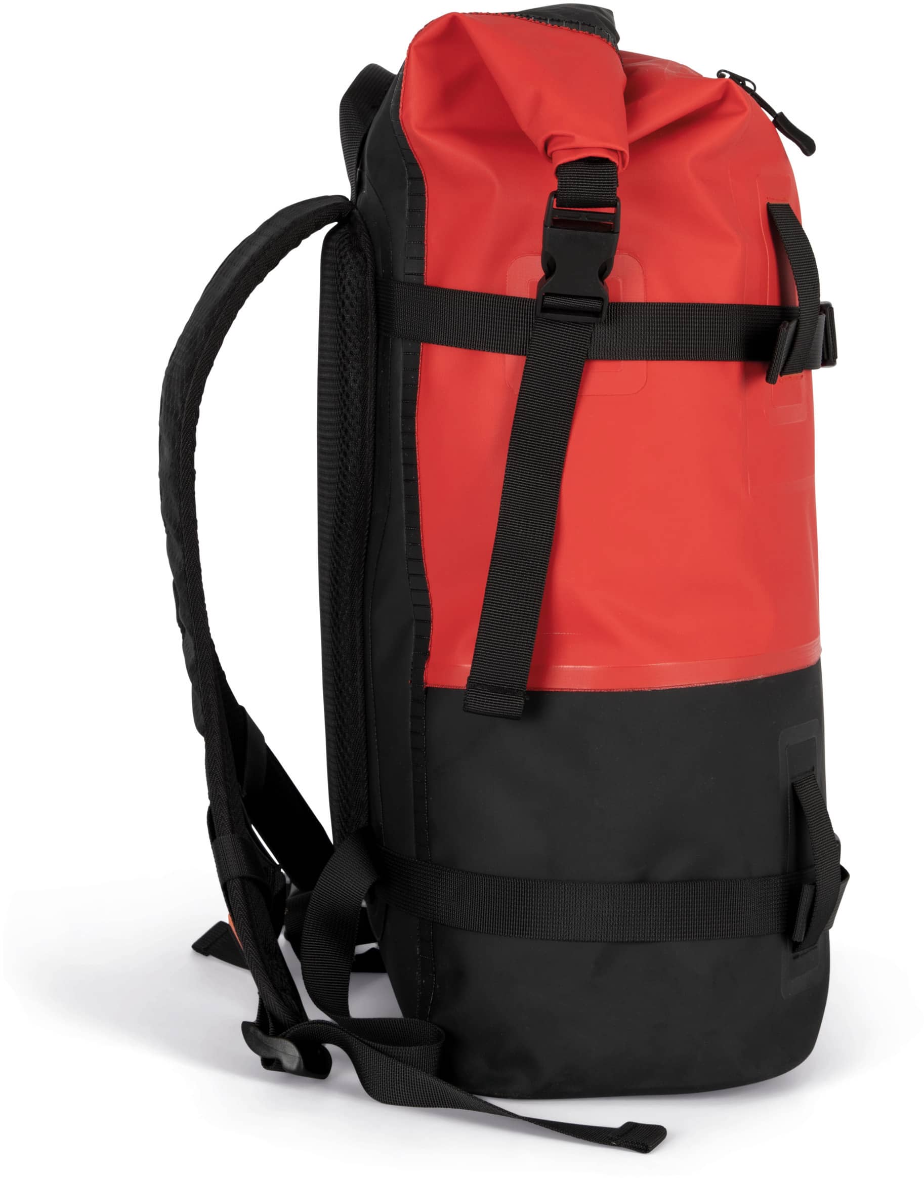 Wasserdichter Rucksack mit Kompressionsriemen
