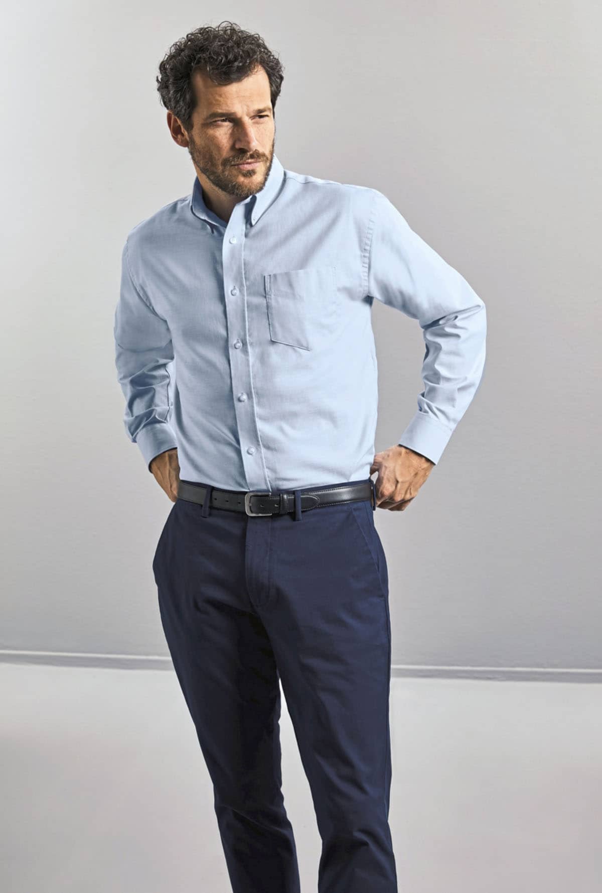 Men's Long Sleeve Classic Oxford Shirt