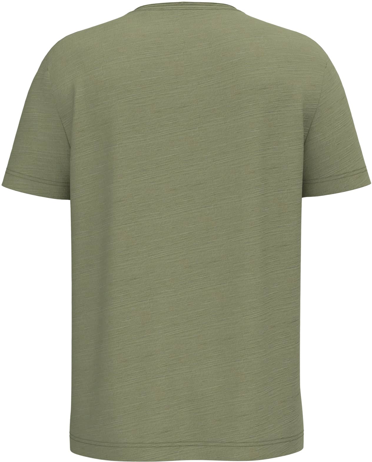Umweltfreundliches T-Shirt mit Slubkragen und überschnittenen Schultern für Herren