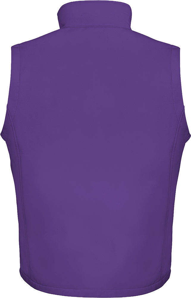 Men's Printable Softshell Bodywarmer with Recycled Fleece Inner