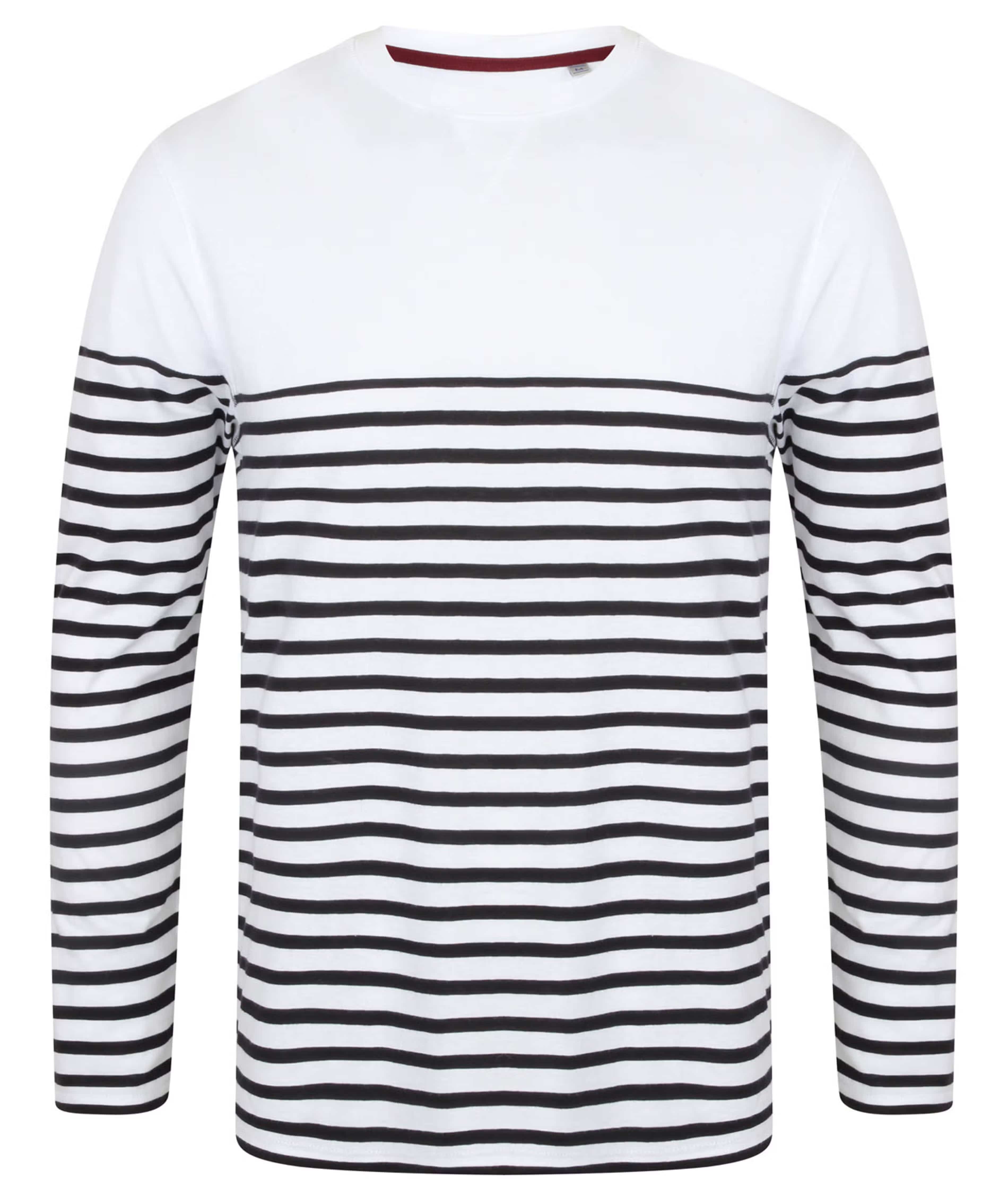 Matrosen-T-Shirt mit langen Ärmeln