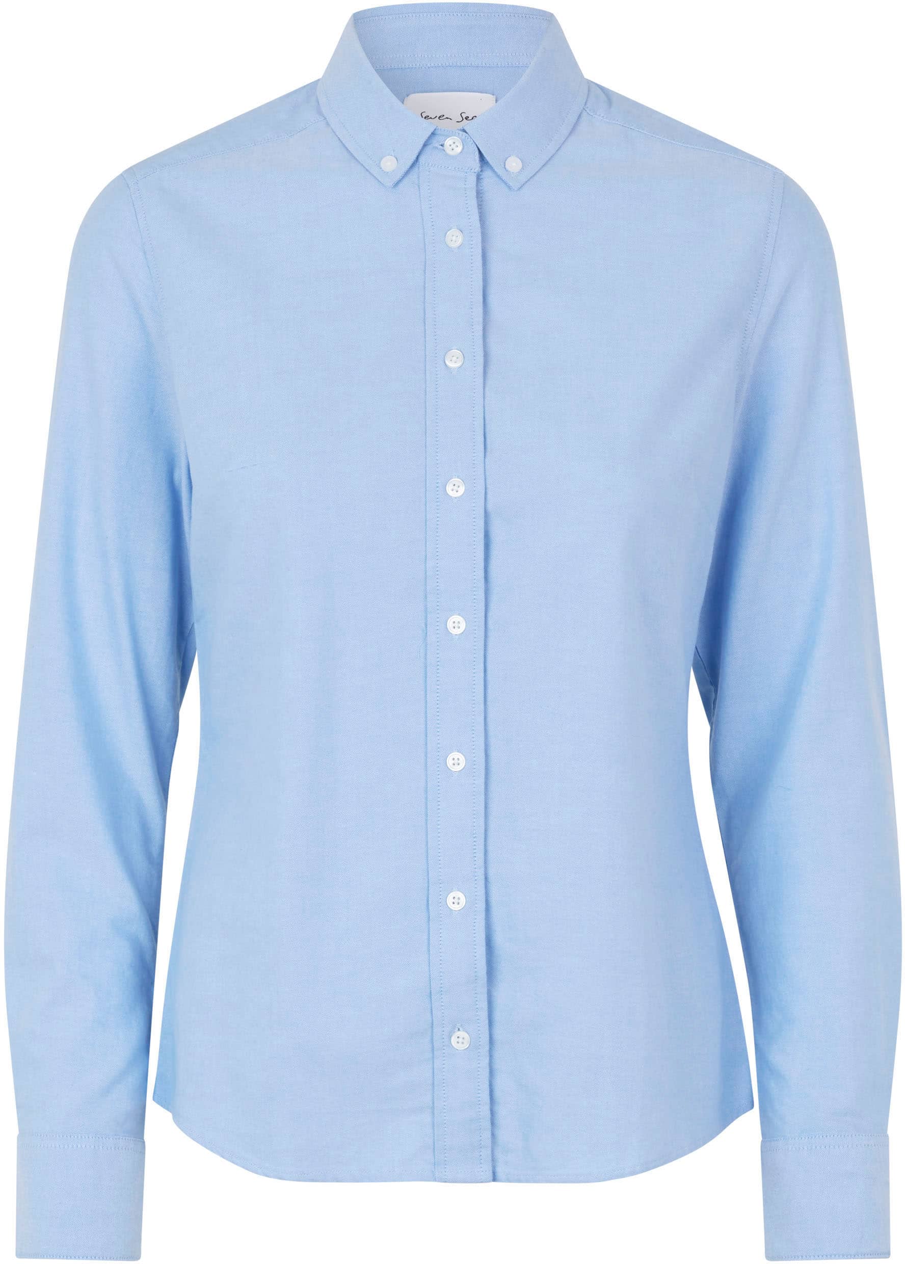 Seven Seas Slim Fit Oxford Herren Hemd