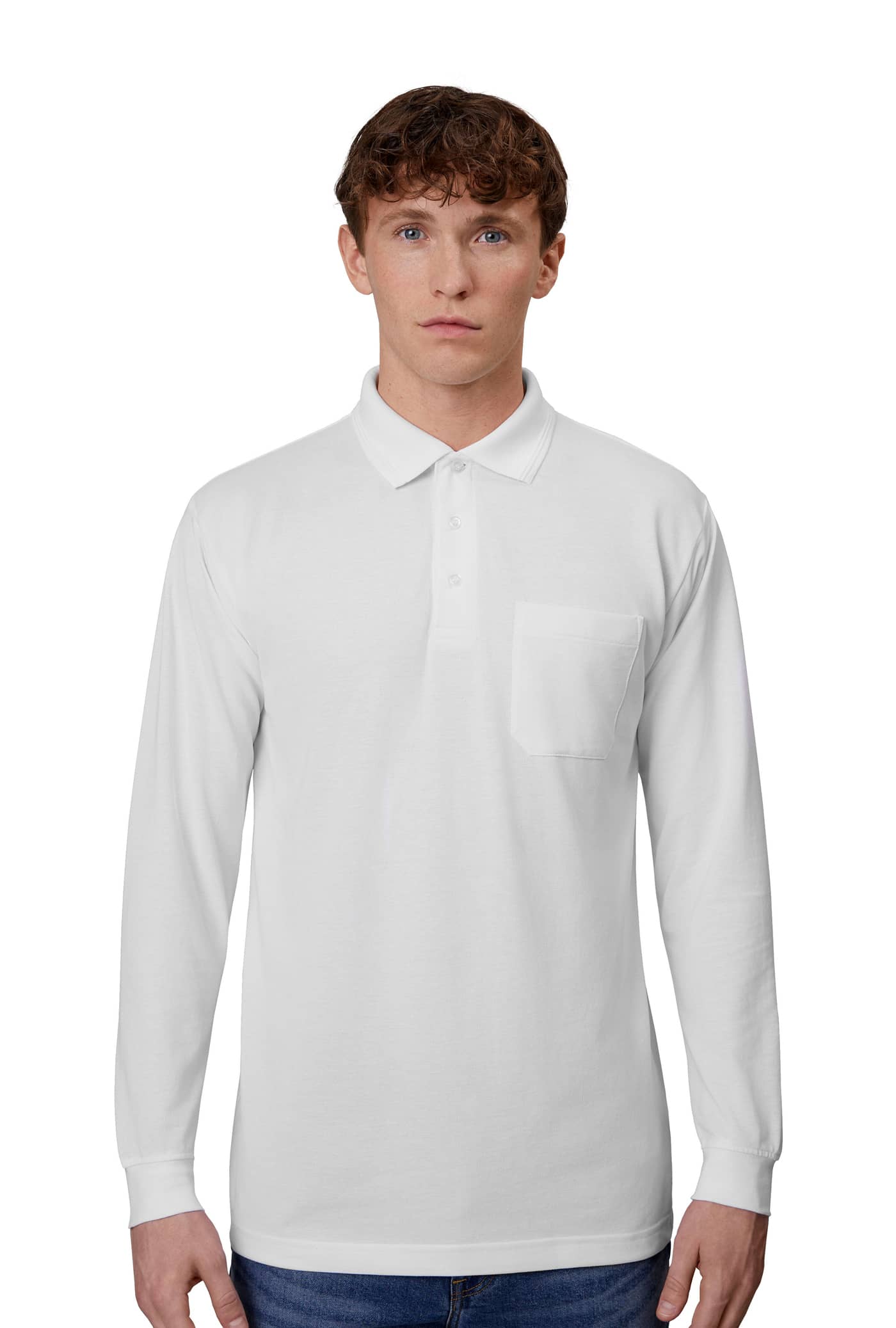 PRO Wear Langarm-Poloshirt