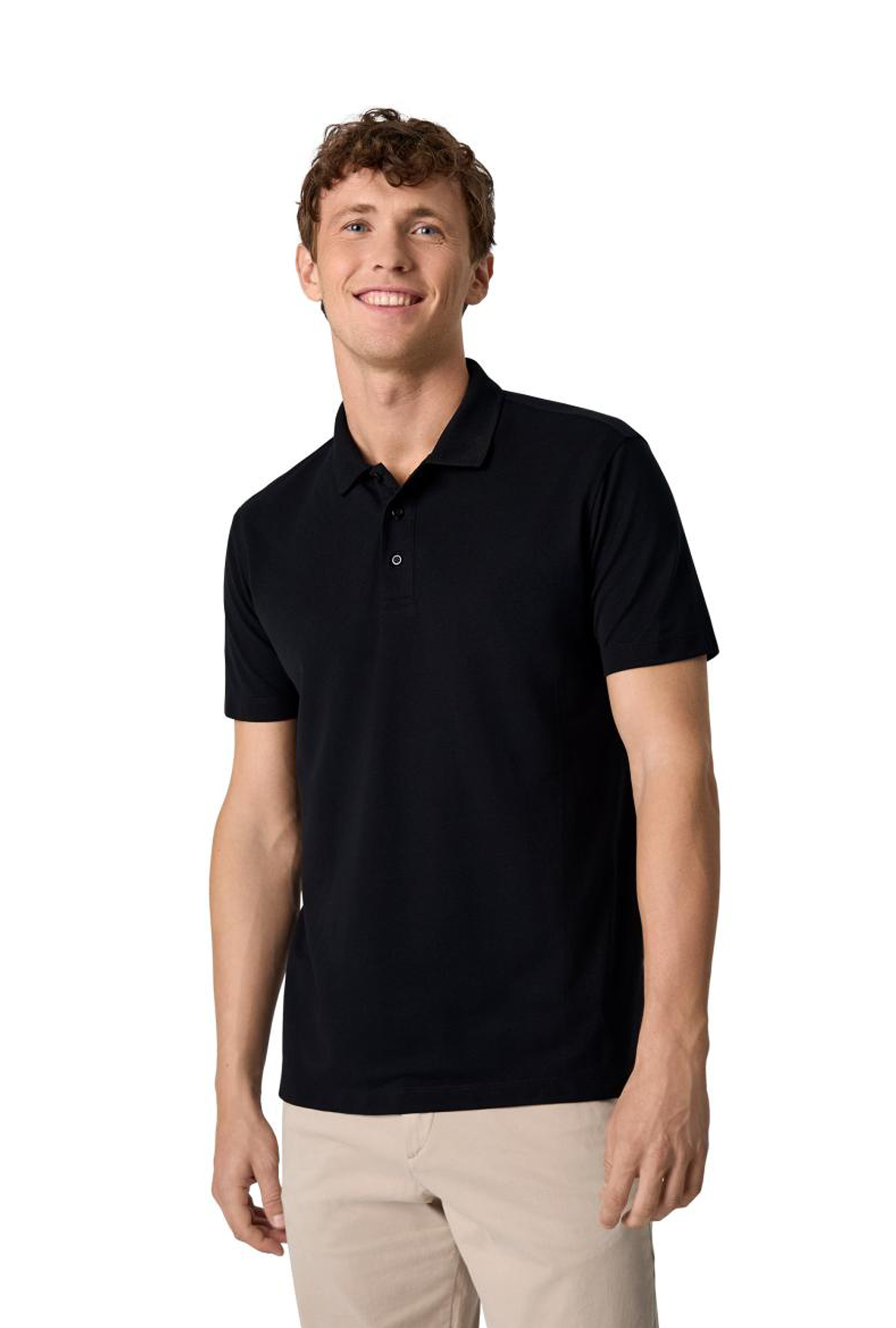 Ease Lyocell Herren Poloshirt