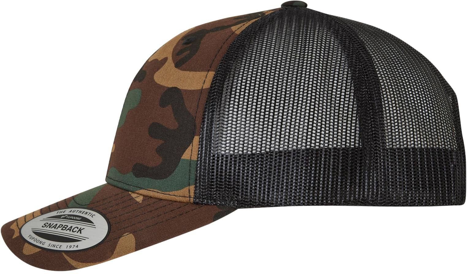 Retro Trucker Camo Cap