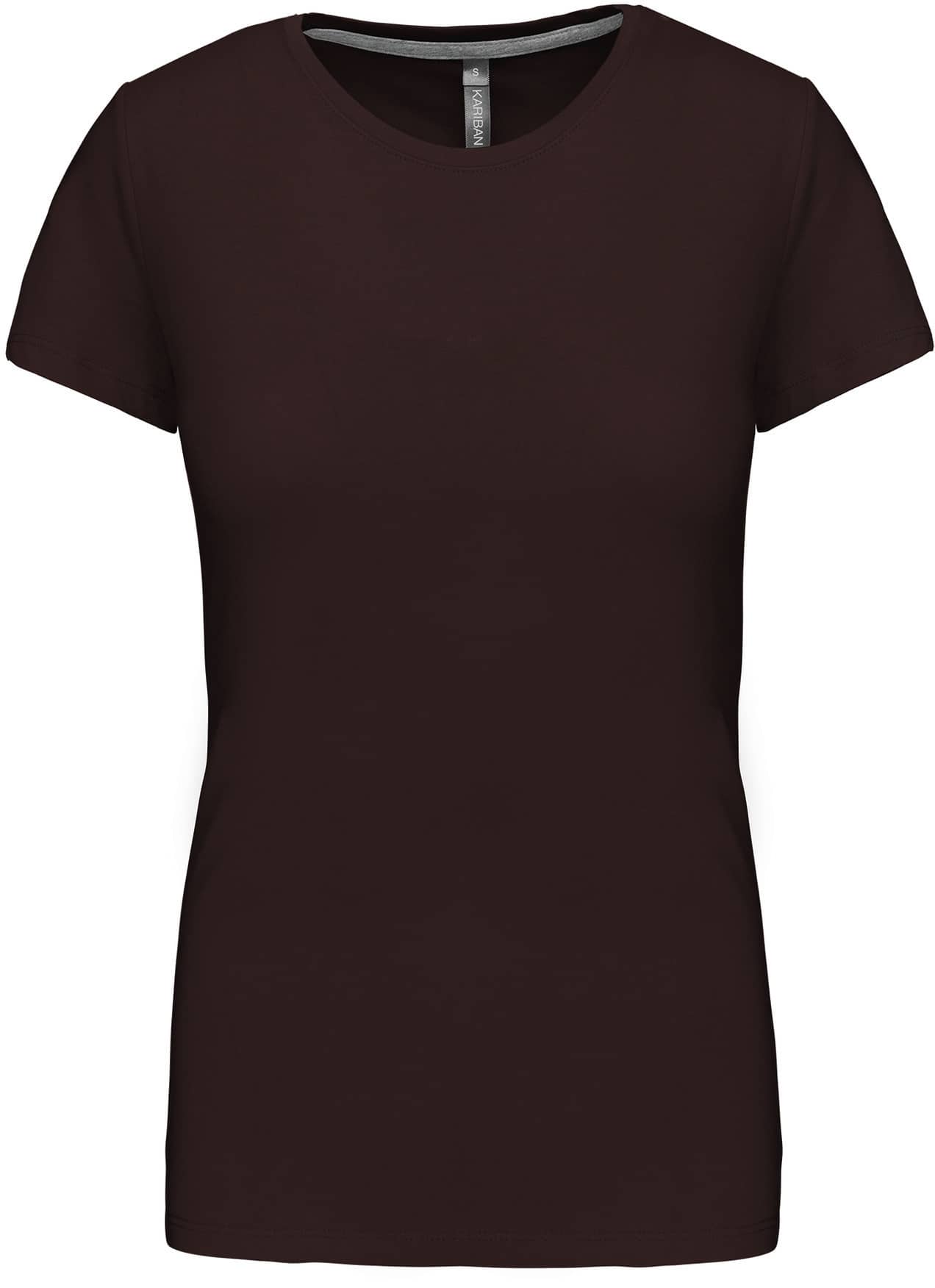 Ladies` Short-Sleeved Crew Neck T-Shirt