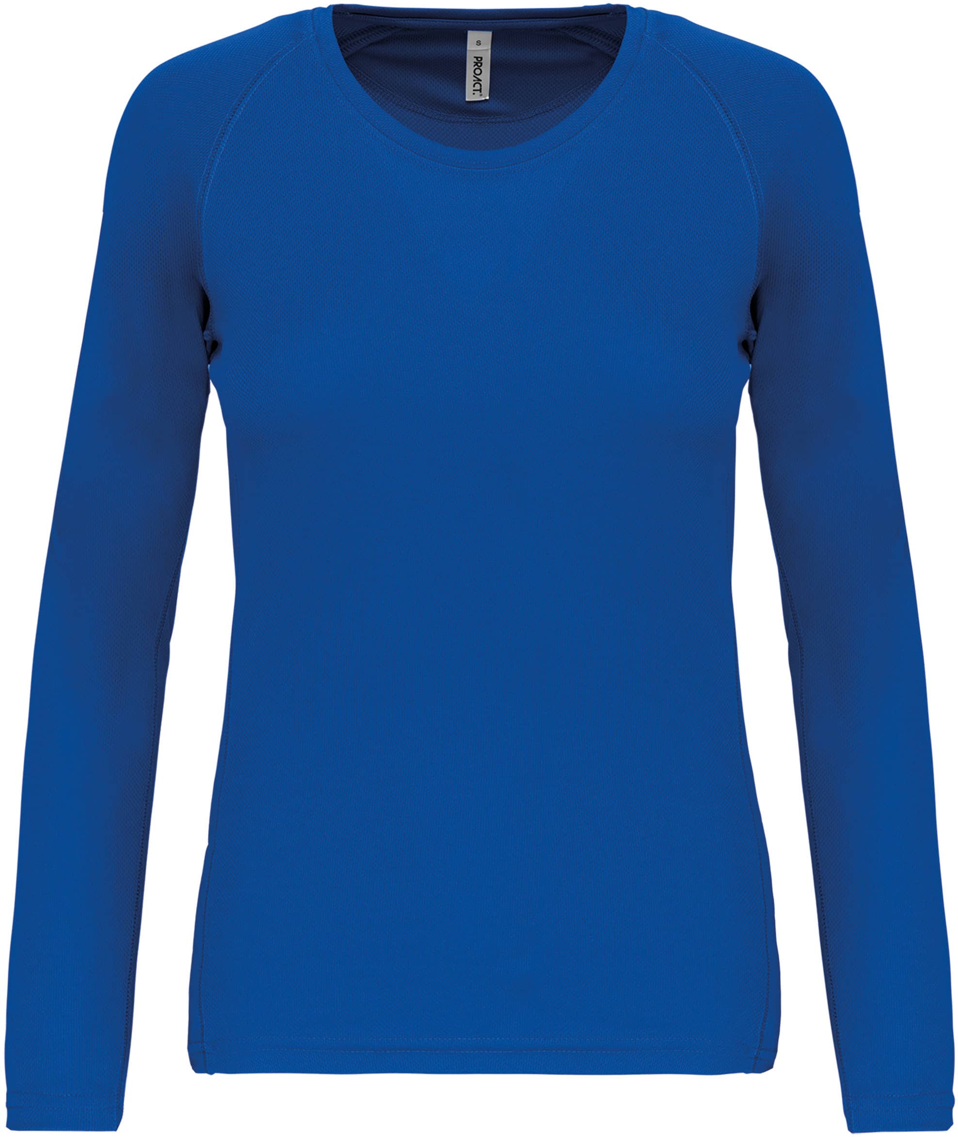 Damen Basic Sport Funktionsshirt Langarm - Standardfarben und Weiß
