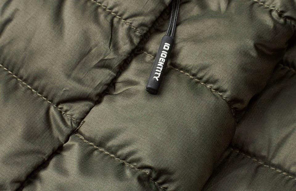 Leichte wattierte Herren Jacke