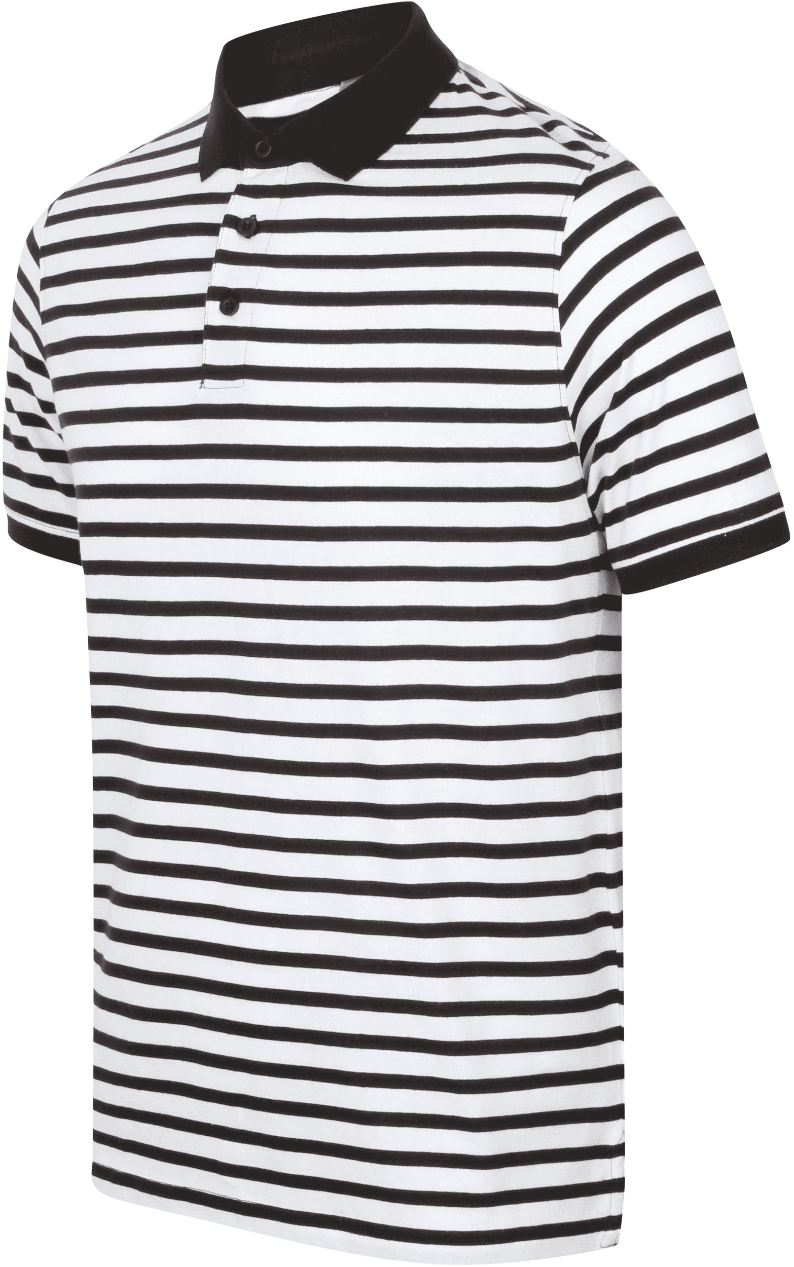 Gestreiftes Jersey-Polohemd