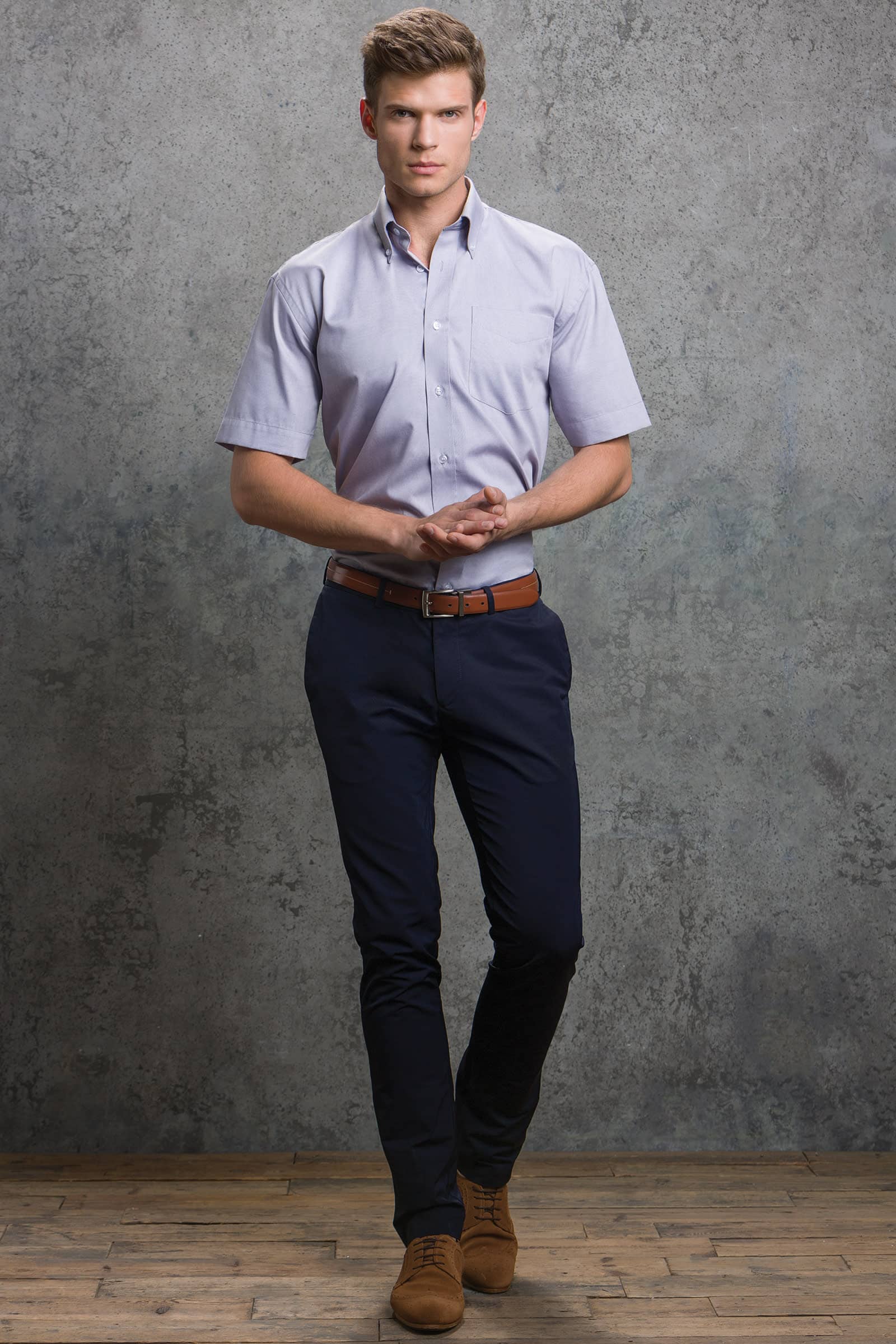 Men´s Classic Fit Premium Oxford Shirt Short Sleeve
