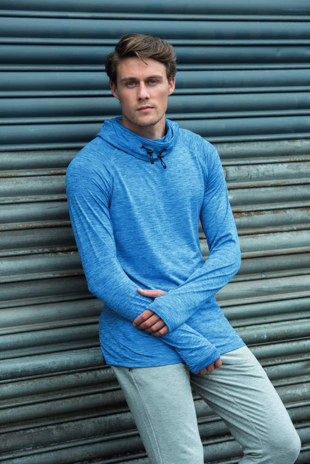 Men´s Cool Cowl Neck Top