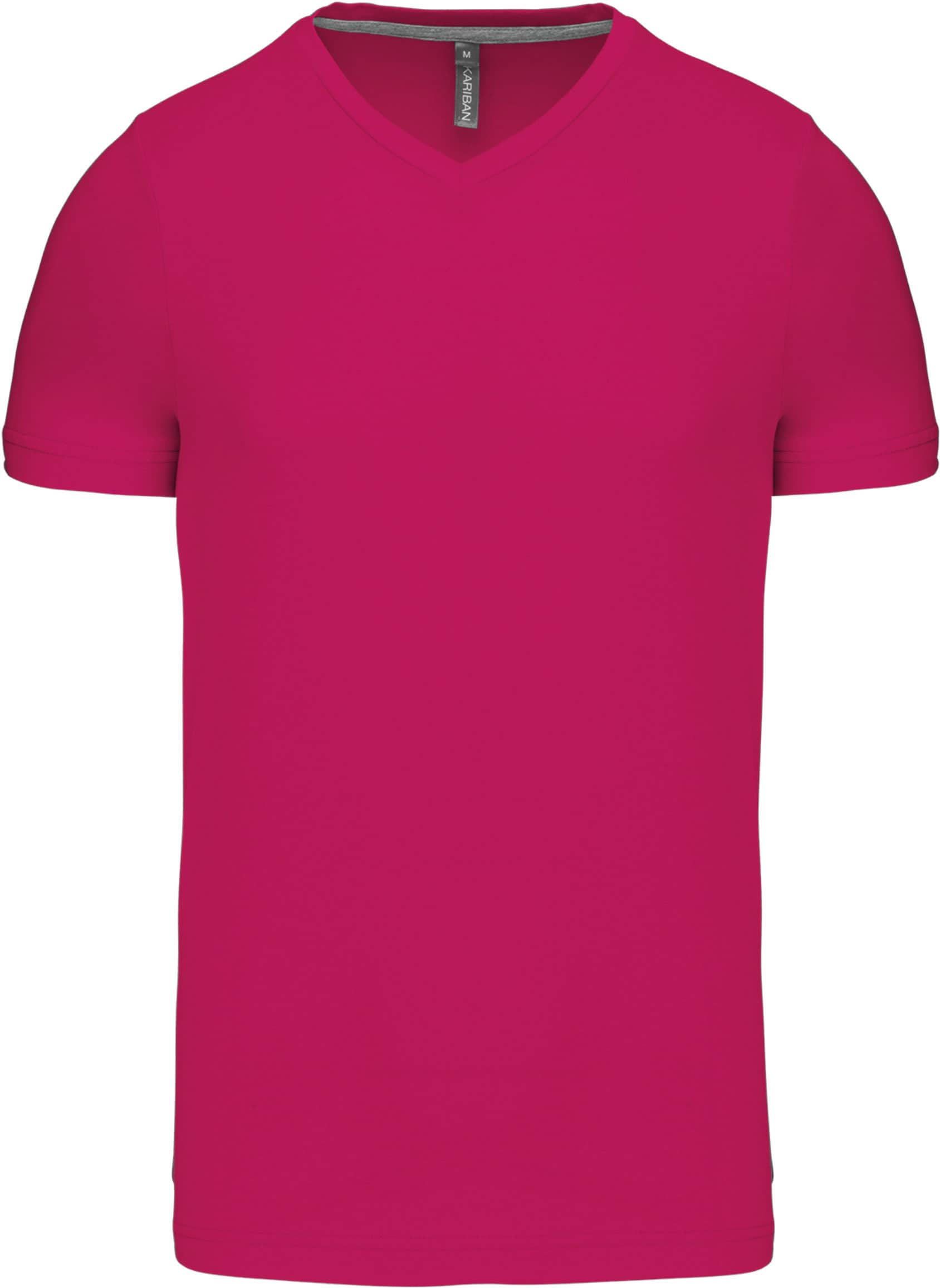 Men`s Short-sleeved V-Neck T-Shirt