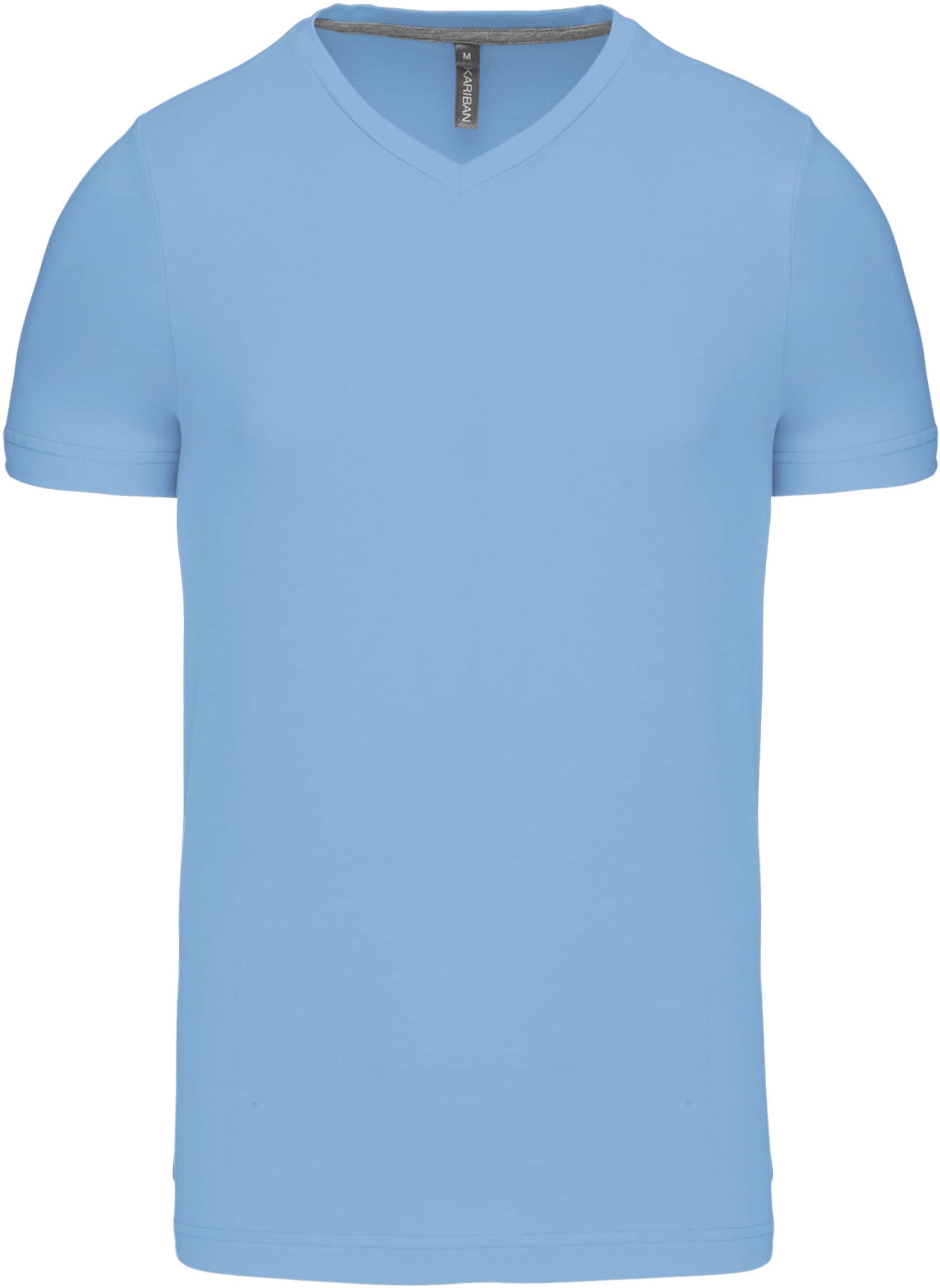 Men`s Short-sleeved V-Neck T-Shirt