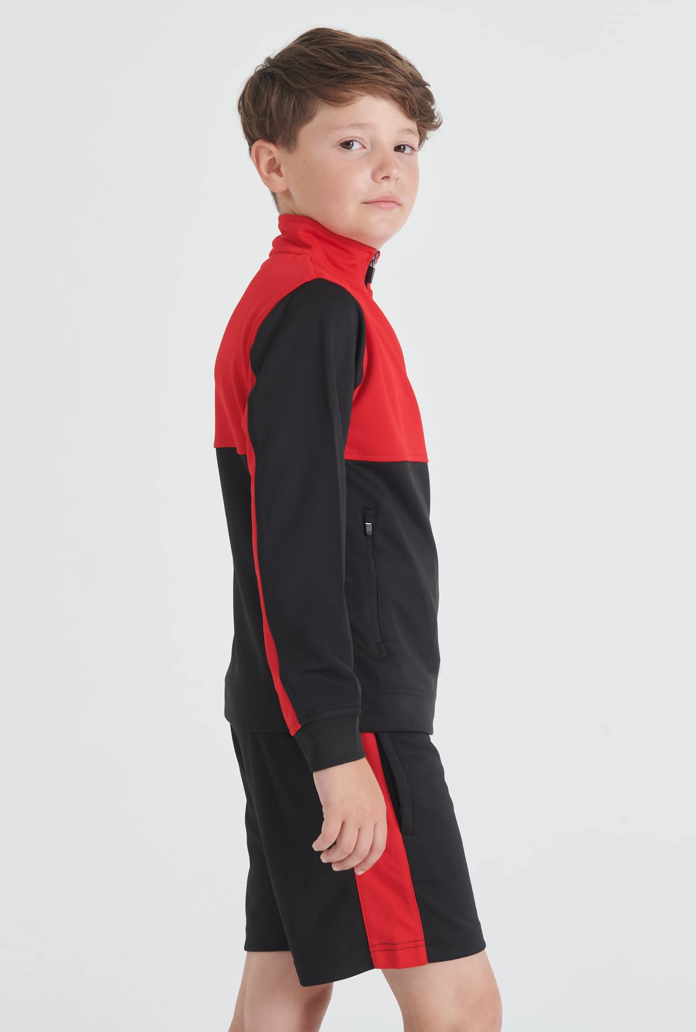 Kids Knitted Shorts with Zip Pockets