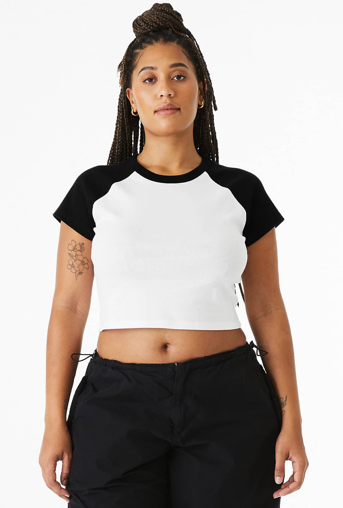 Women´s Micro Rib Raglan Baby Tee