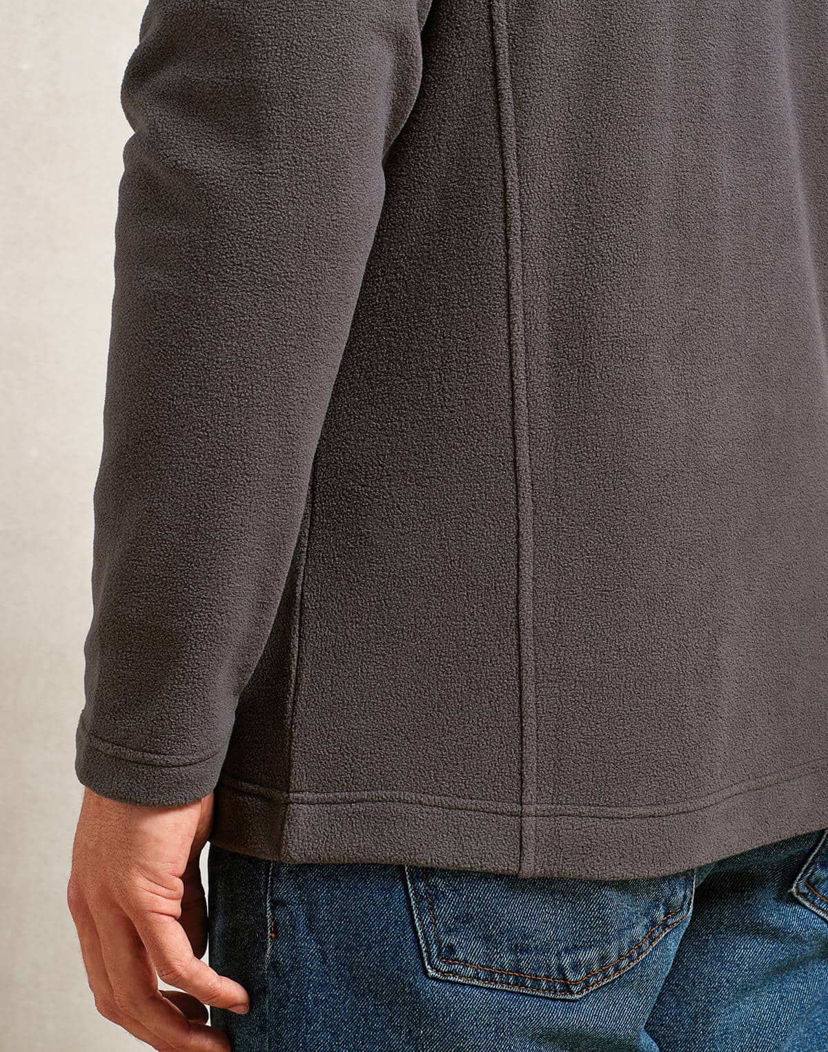 Unisex ´Recyclight´ 1/4 Zip Micro Fleece