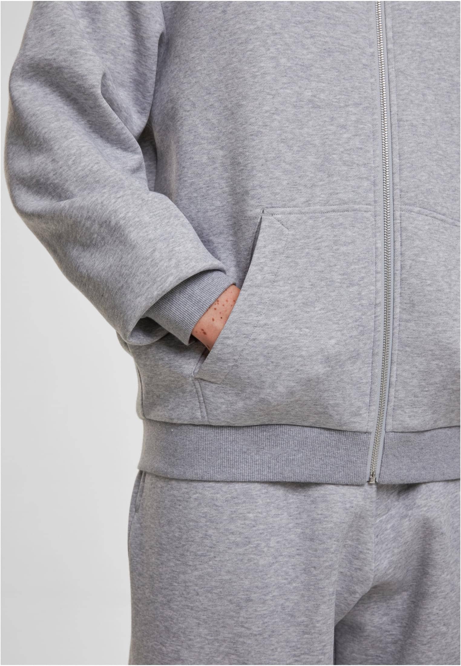 Loose Fit Zip Hoody