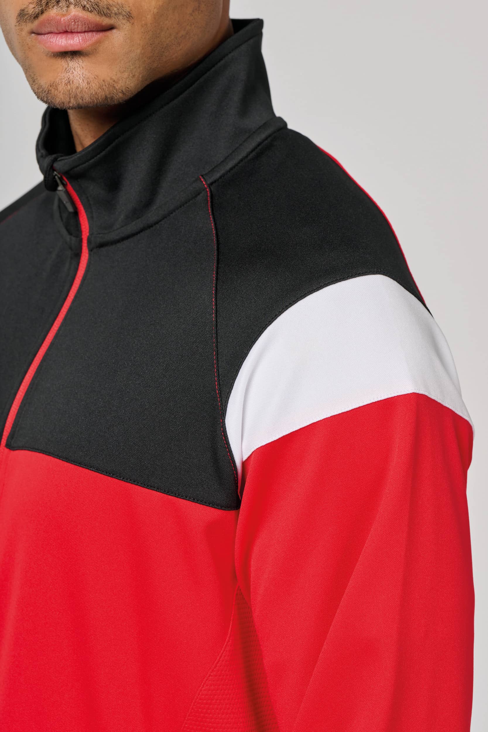 Unisex-Trainingsjacke mit Reißverschluss