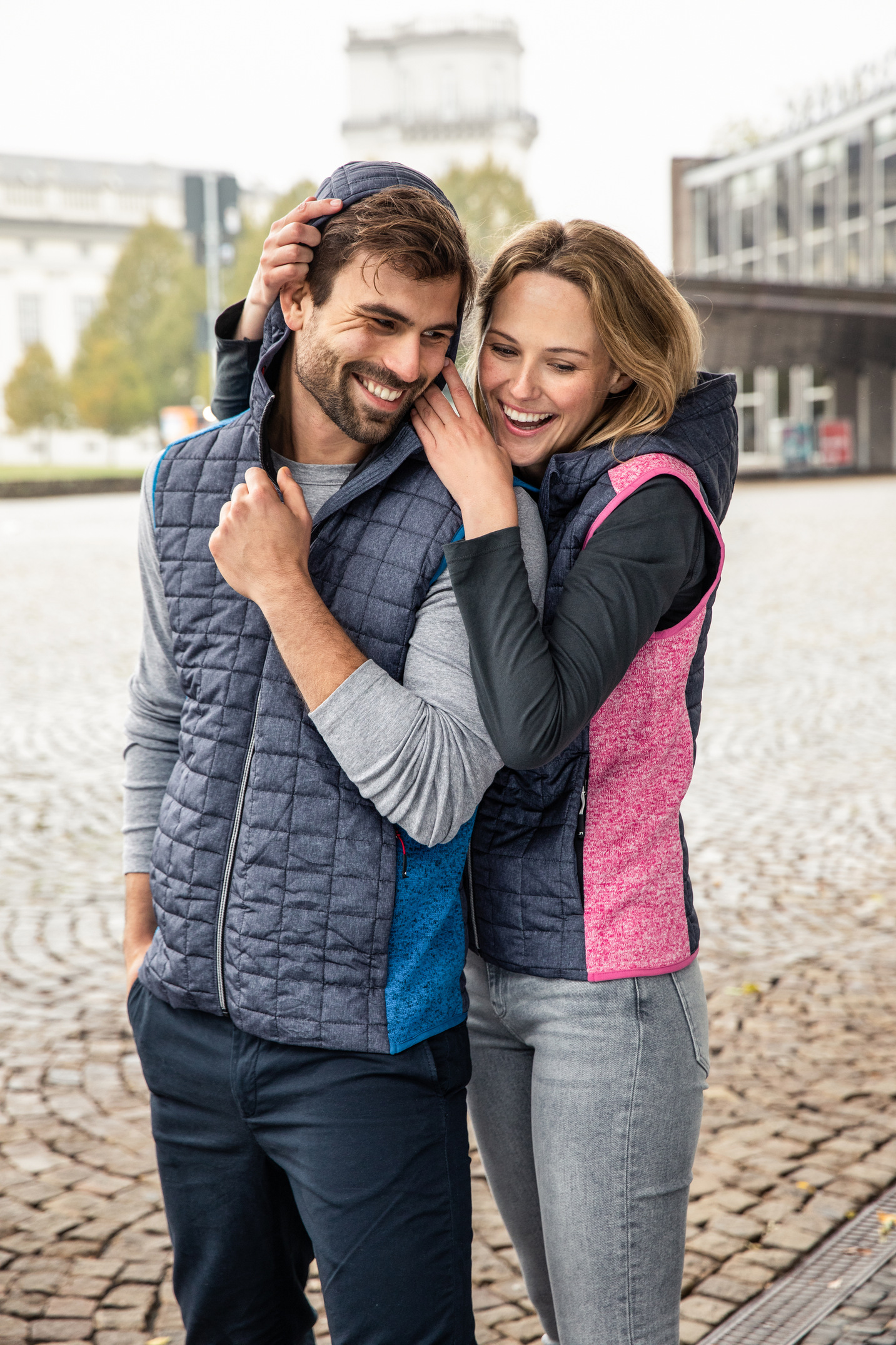 Men´s Knitted Hybrid Vest