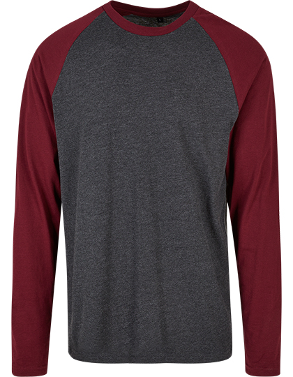 Men´s Contrast Raglan Longsleeve T-Shirt