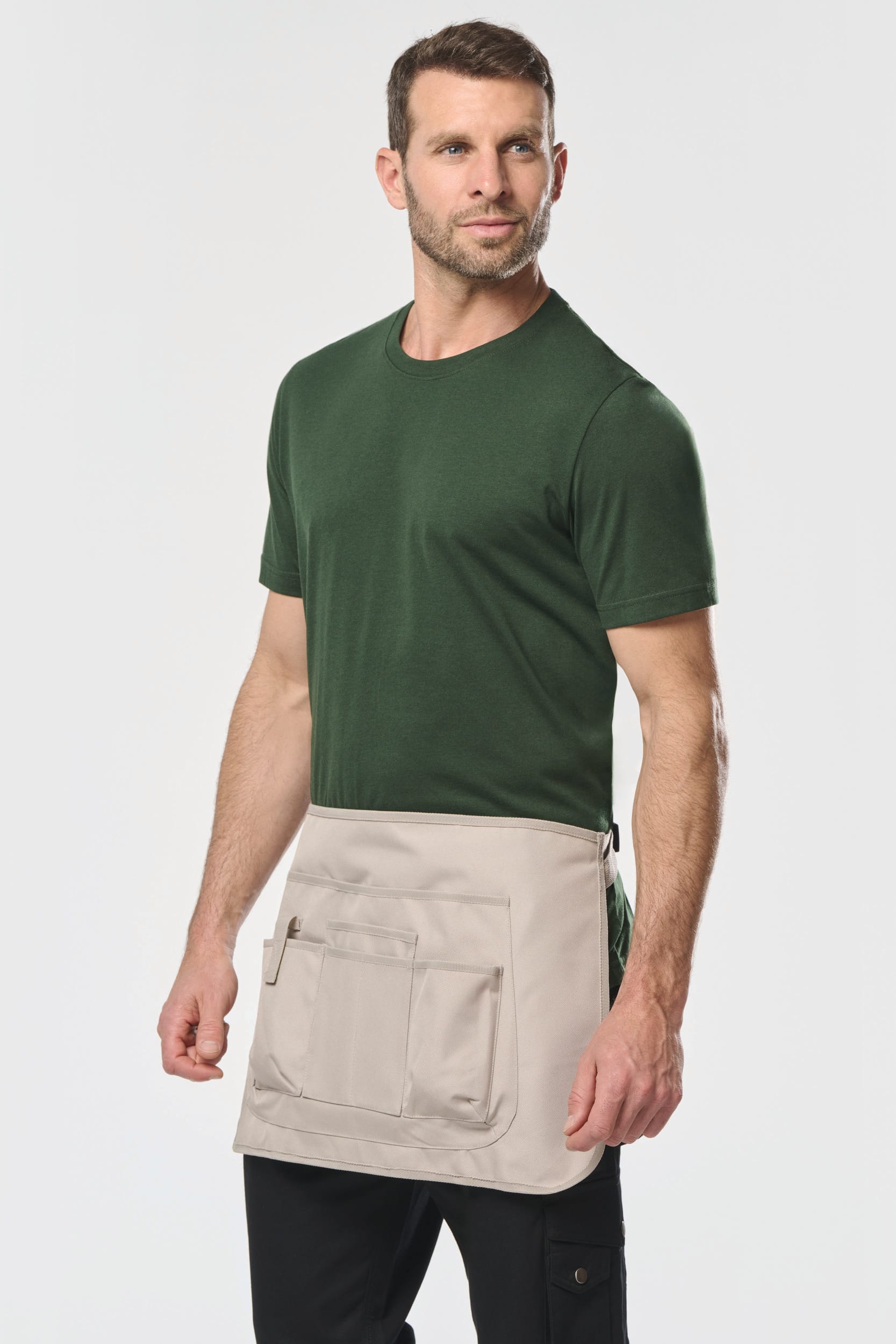 Kurze umweltfreundliche Unisex-Gärtnerschürze
