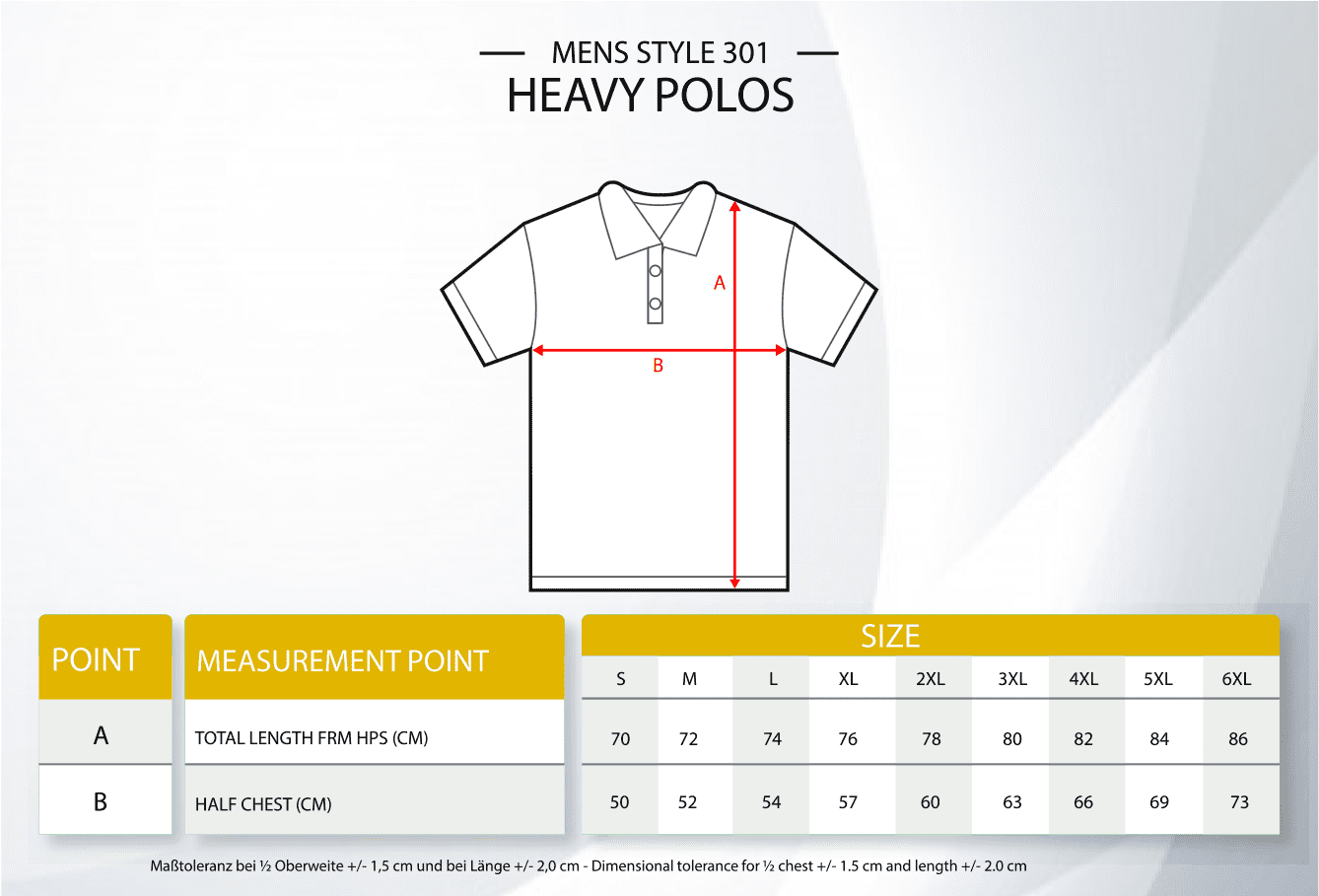 Men´s Heavy Polo