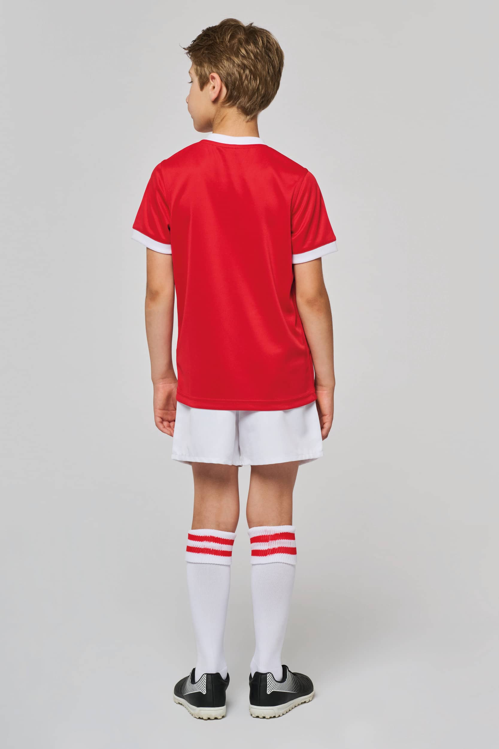 Rugby-Trikot mit kurzen Ärmeln für Kinder