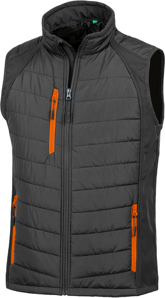 Recycled Compass Padded Softshell Gilet