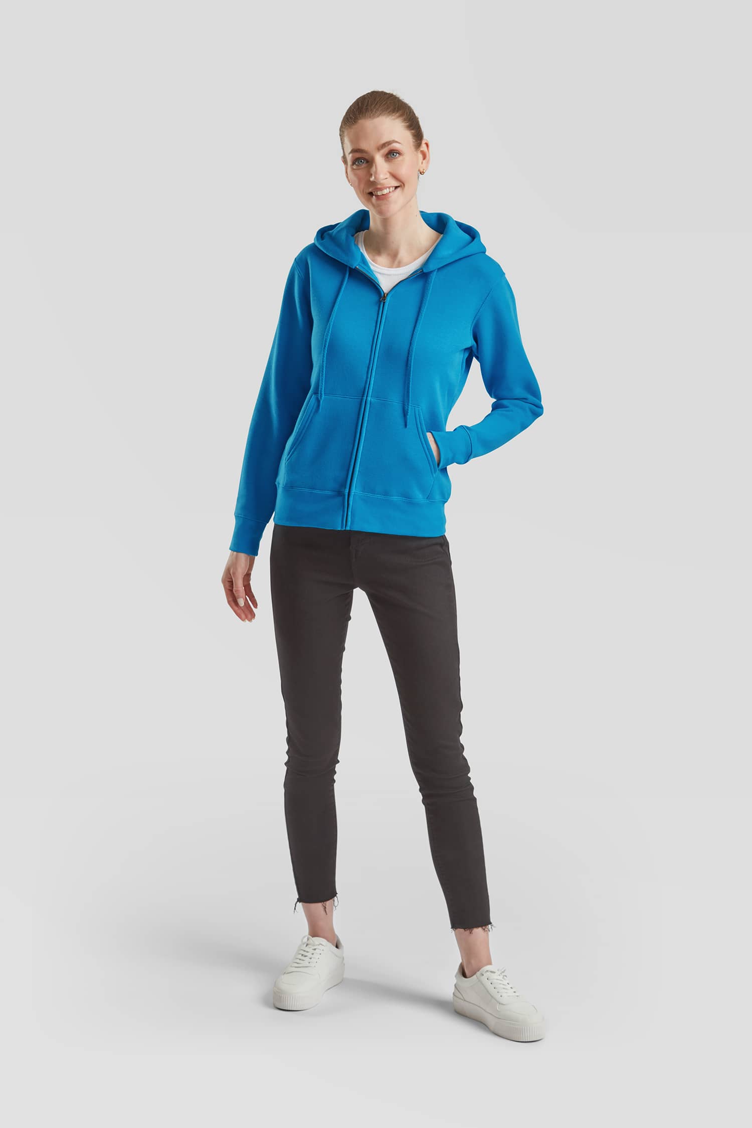 Ladies´ Premium Hooded Sweat Jacket