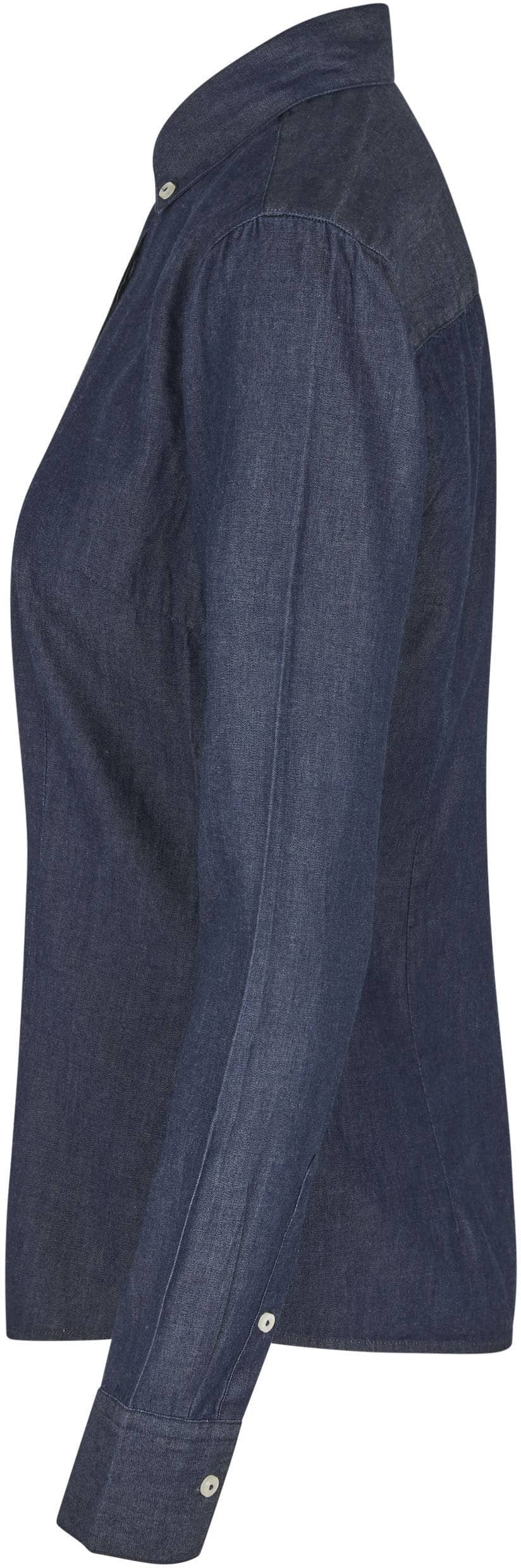Moderne weiche SEVEN SEAS Denimbluse für Damen
