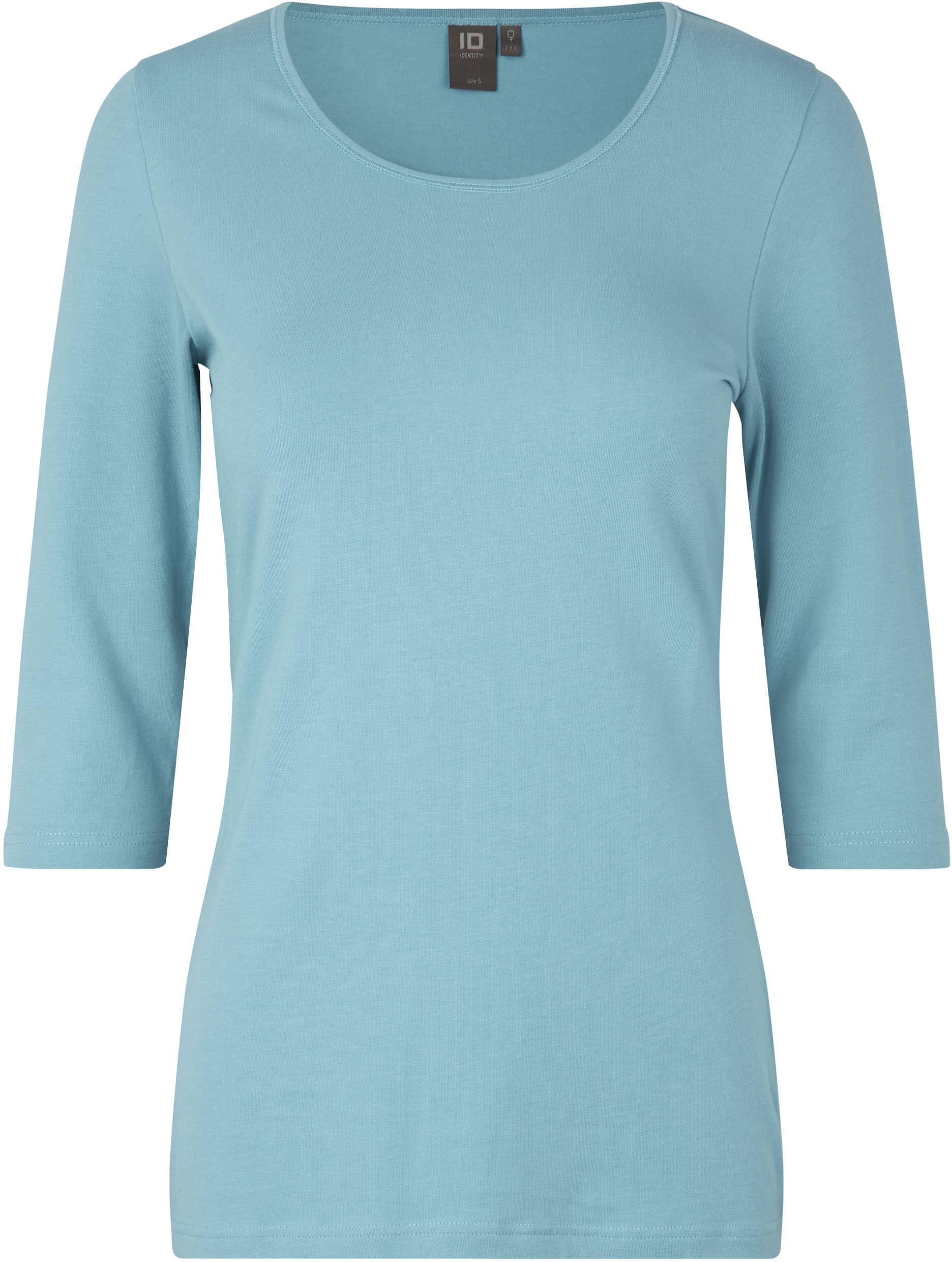Stretch T-Shirt mit ¾ Ärmel für Damen