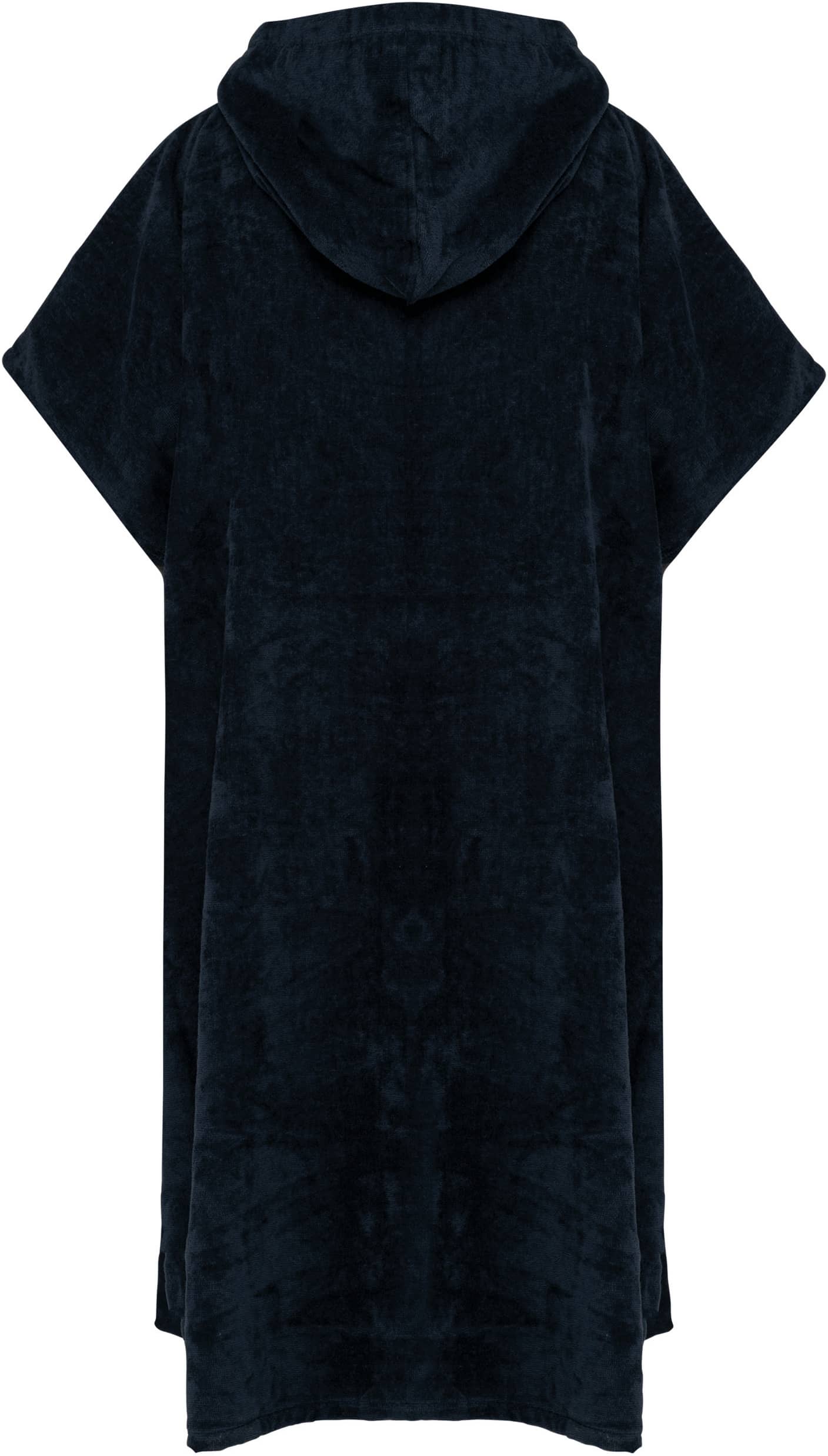 Unisex-Frottee-Poncho mit Kapuze - S/M