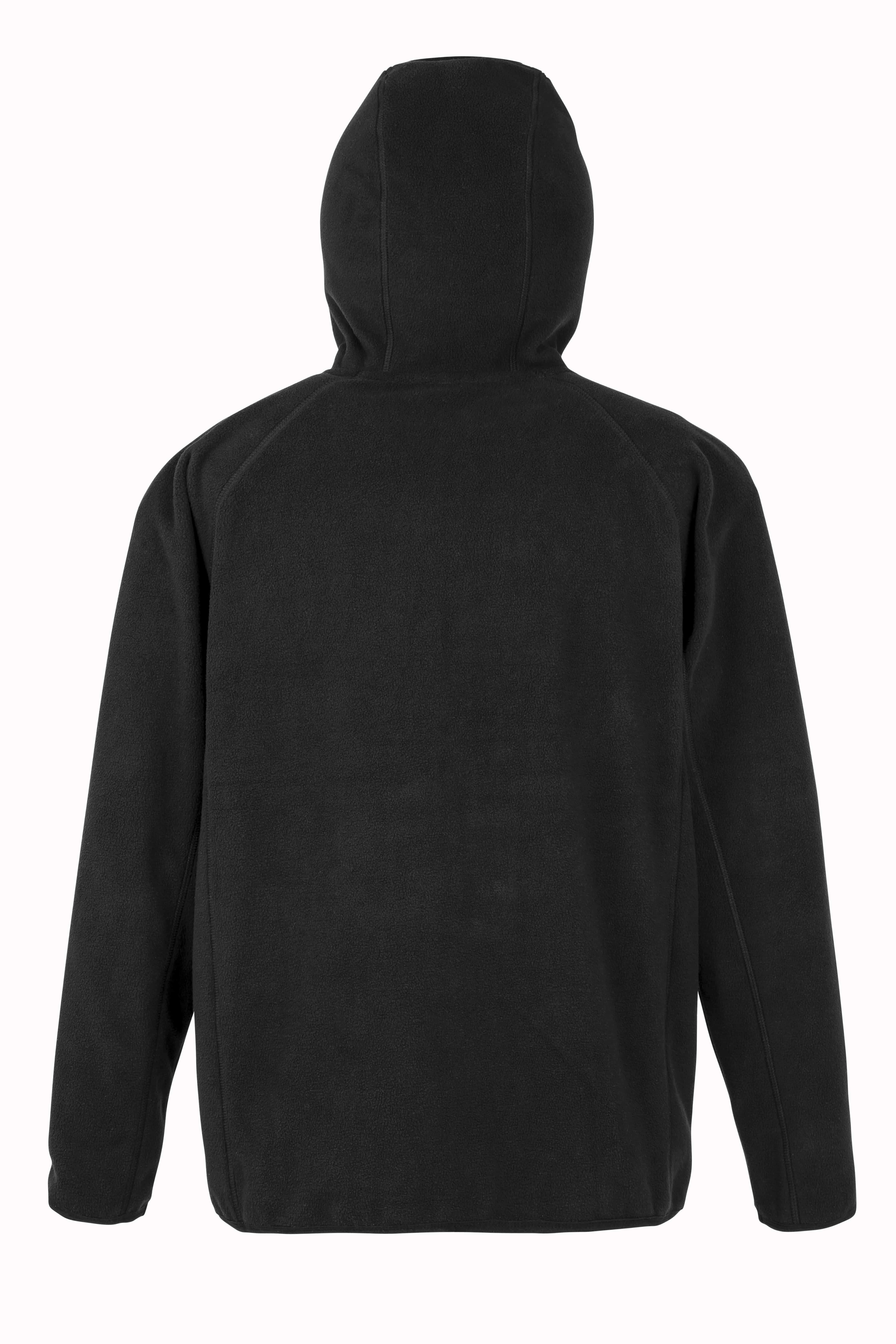 Recycled Hooded Microfleece Jacket