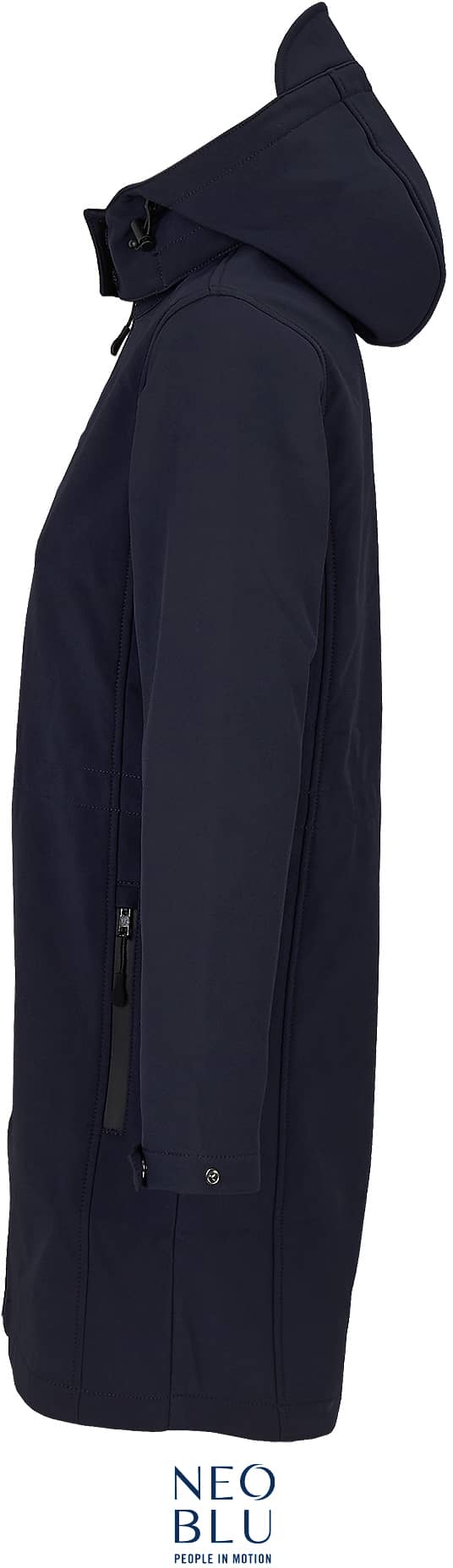 Women´s Long Softshell Coat Achille