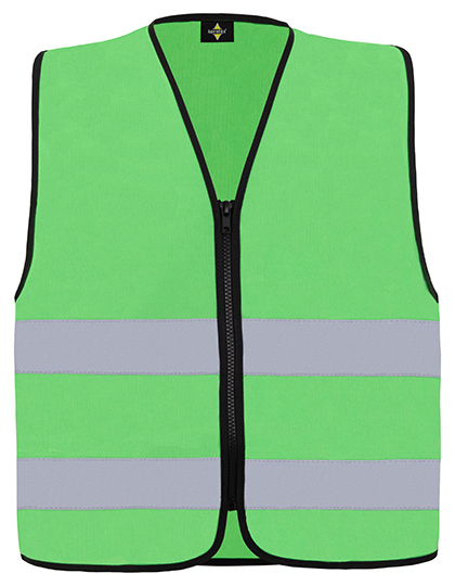 Hi-Vis Safety Vest Cologne With Front Zipper