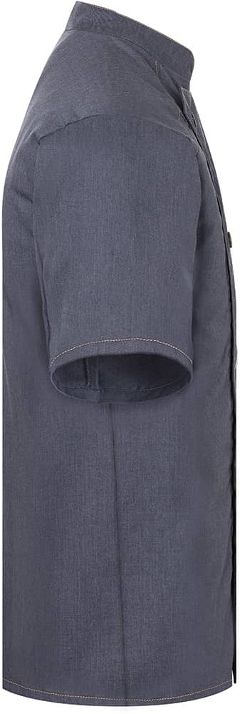 Kurzarm Kochjacke Jeans-Style