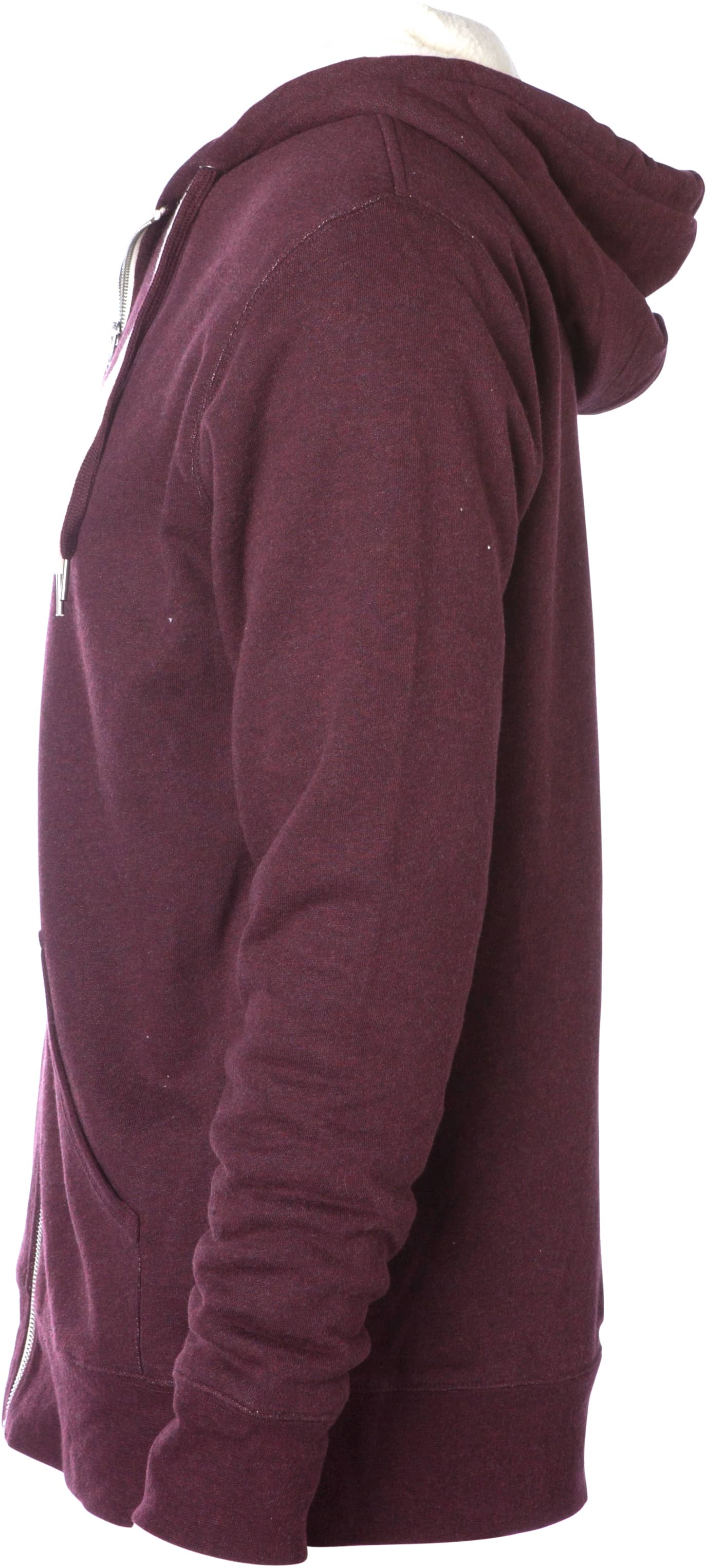 Unisex Sherpa Lined Zip Hooded Jacket