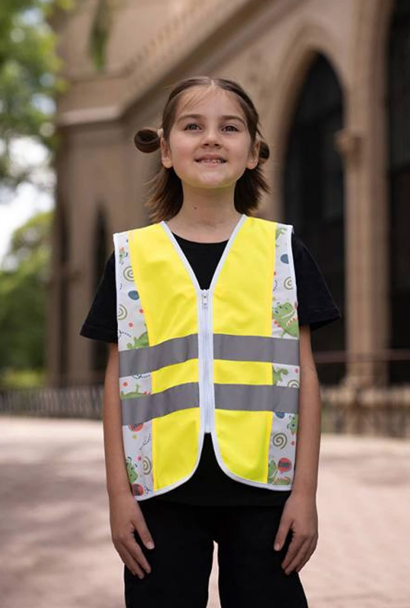 Children´s Safety Vest Action Dinosaurs CO² Neutral