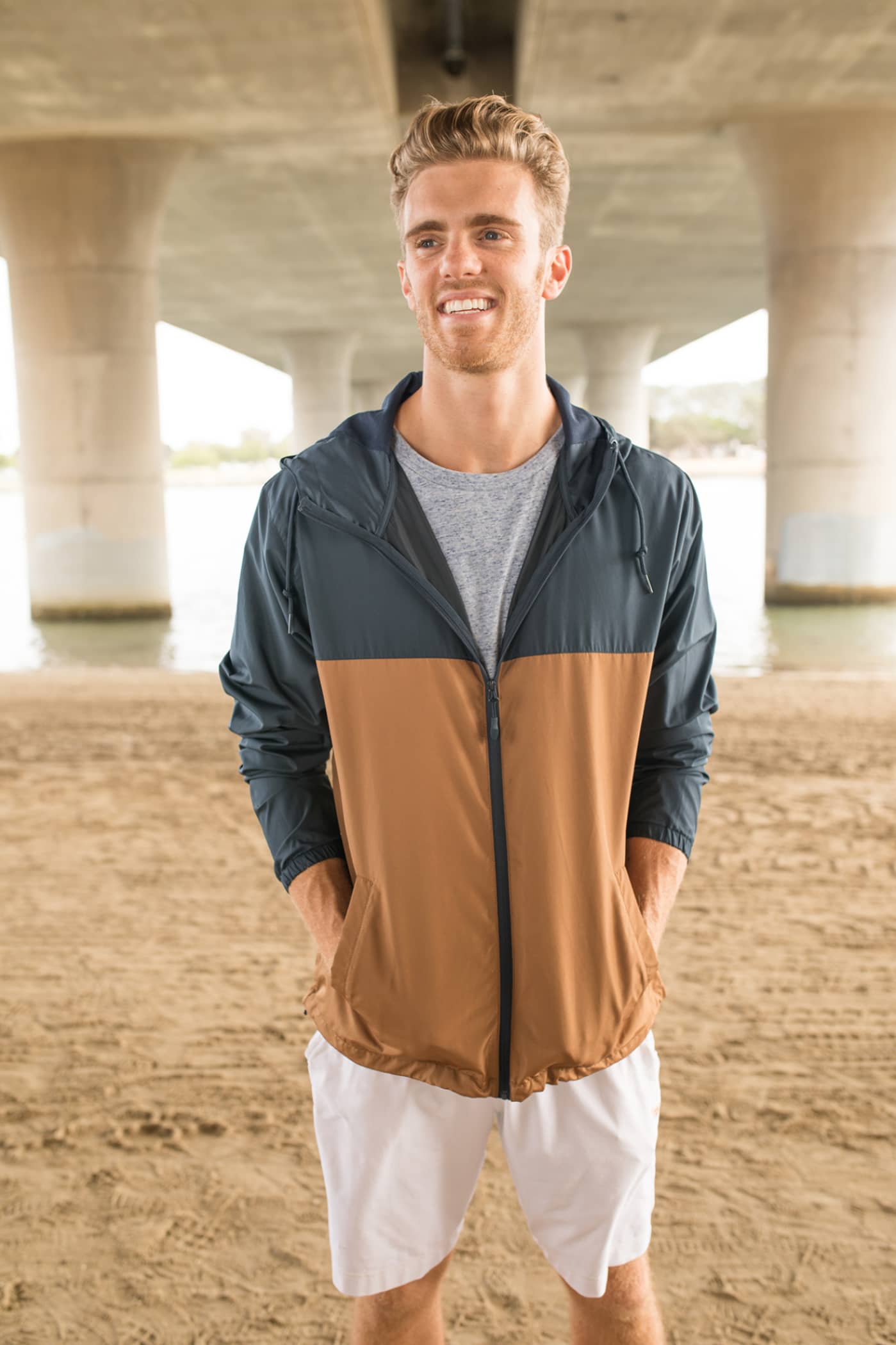 Unisex Lightweight Windbreaker Jacket