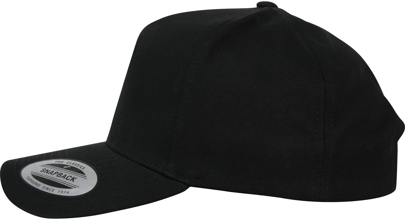5-Panel Curved Classic Snapback