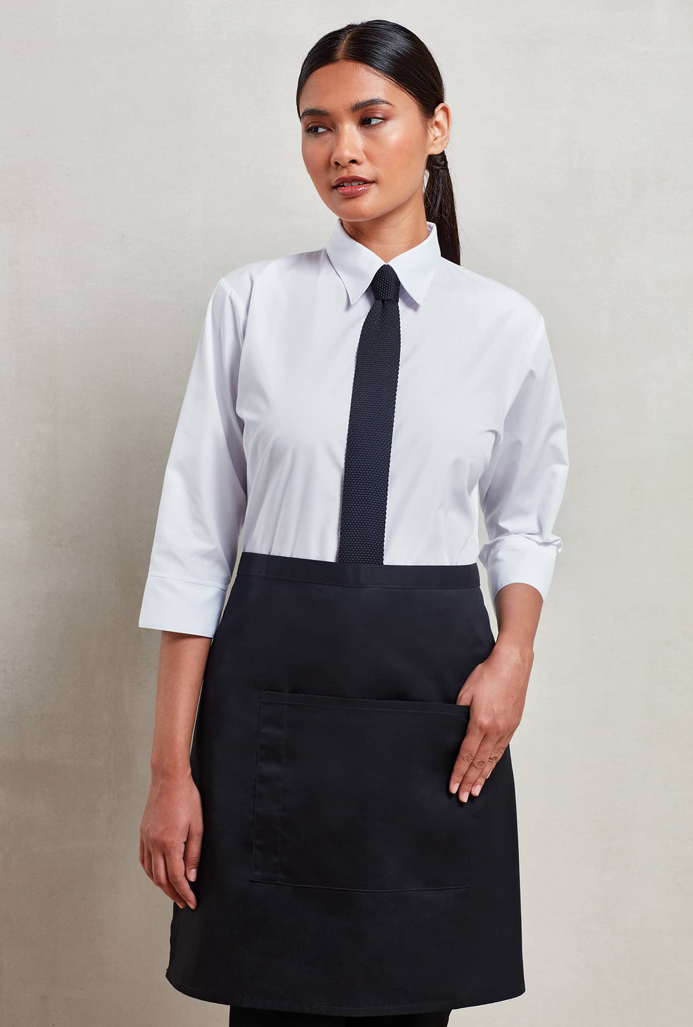 Colours Mid Length Apron with Pocket