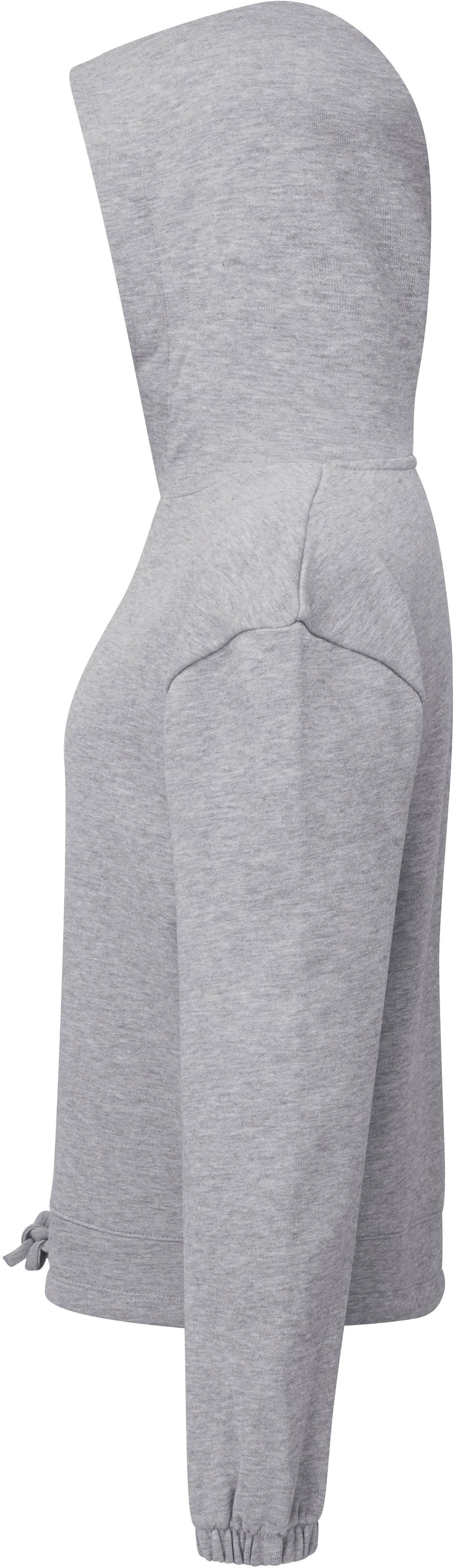 Kids Recycled Cropped Oversize Hoodie
