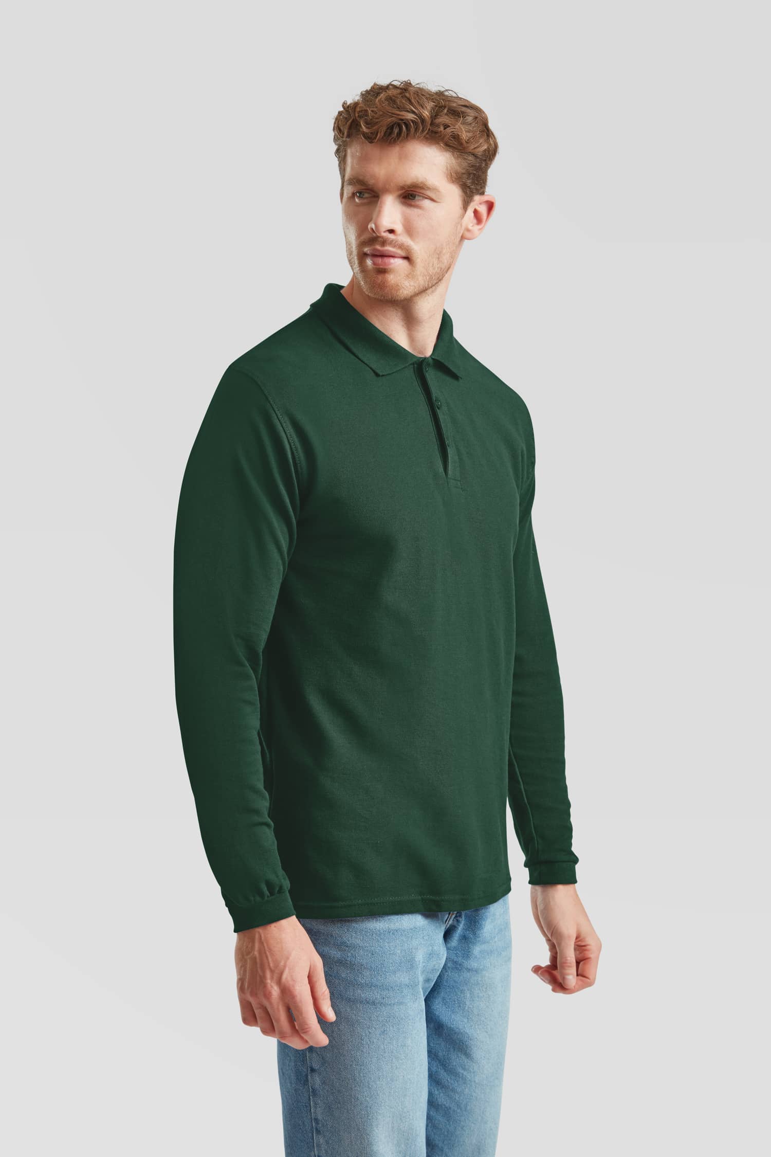 Premium Long Sleeve Polo