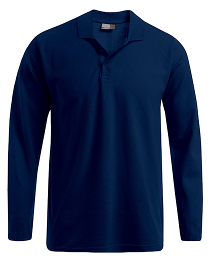 Men´s Heavy Polo Long Sleeve