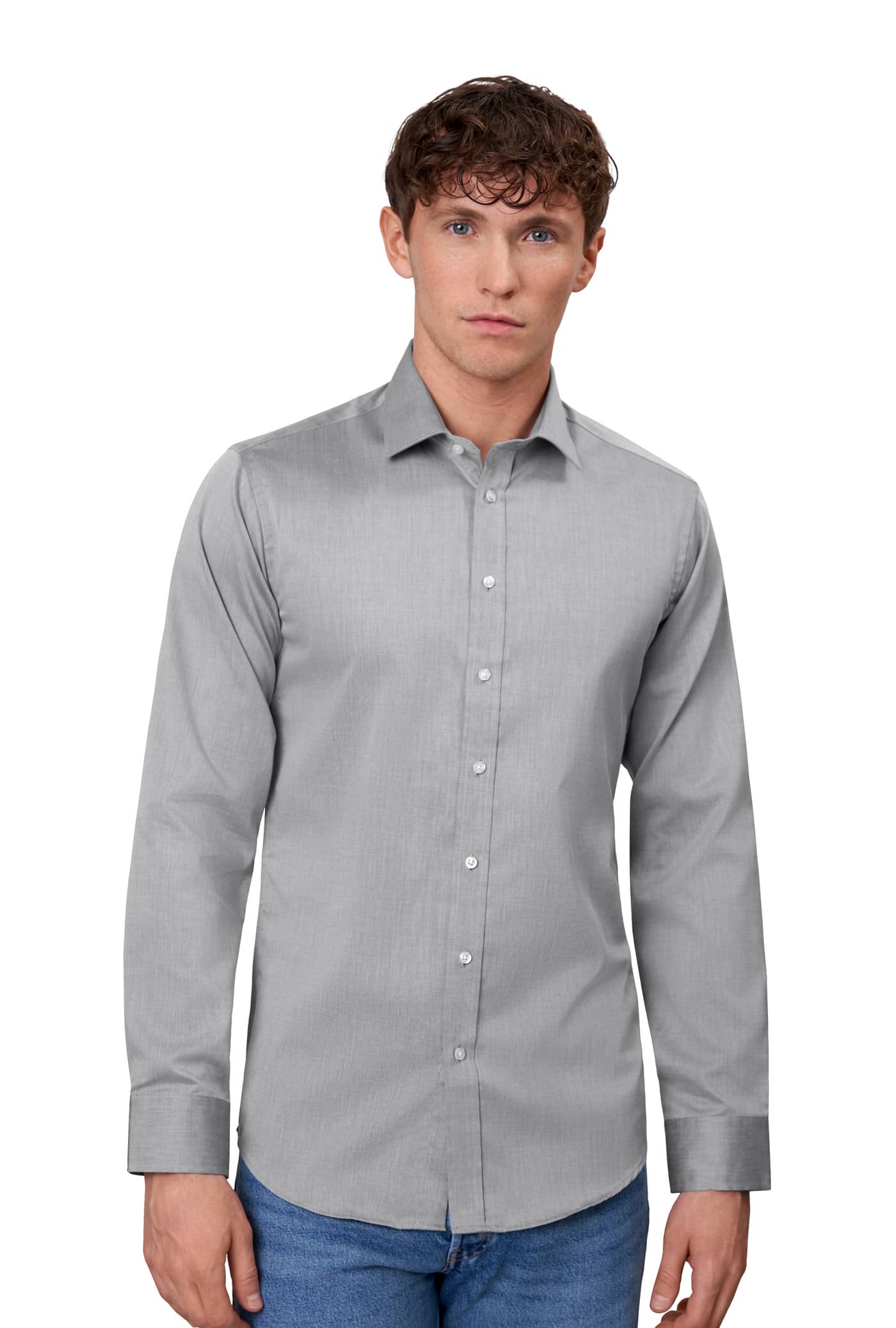 Feines SEVEN SEAS Fine Twill Hemd Slim Fit
