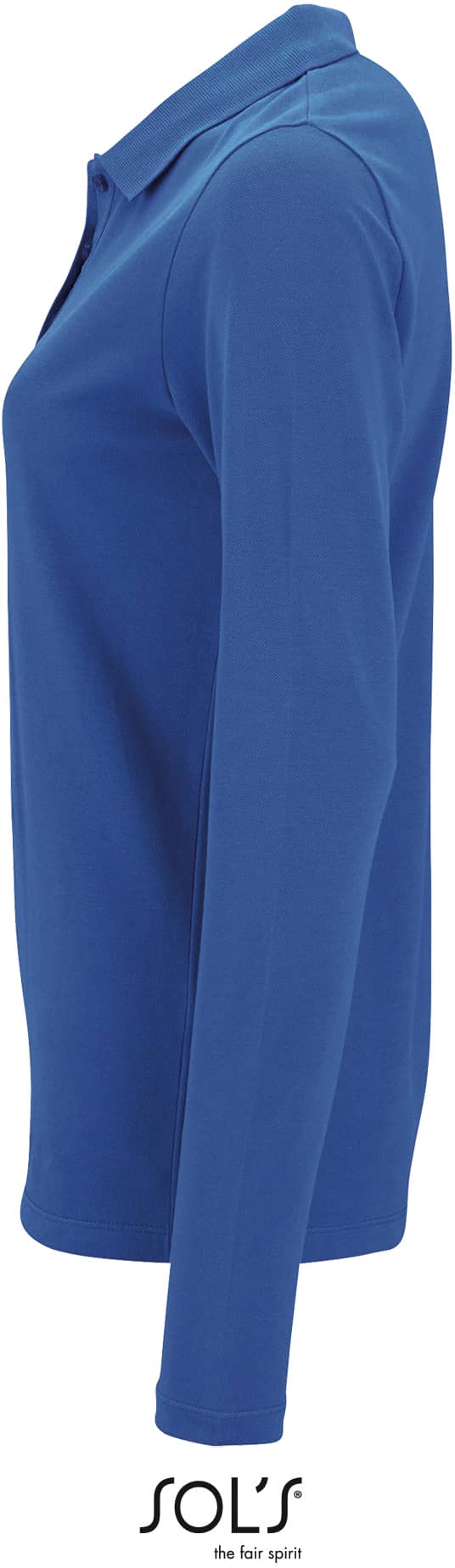 Women´s Long-Sleeve Piqué Polo Shirt Perfect