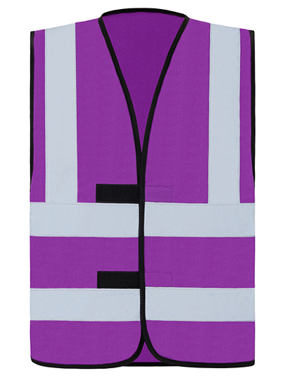 Hi-Vis Safety Vest With 4 Reflective Stripes Hannover