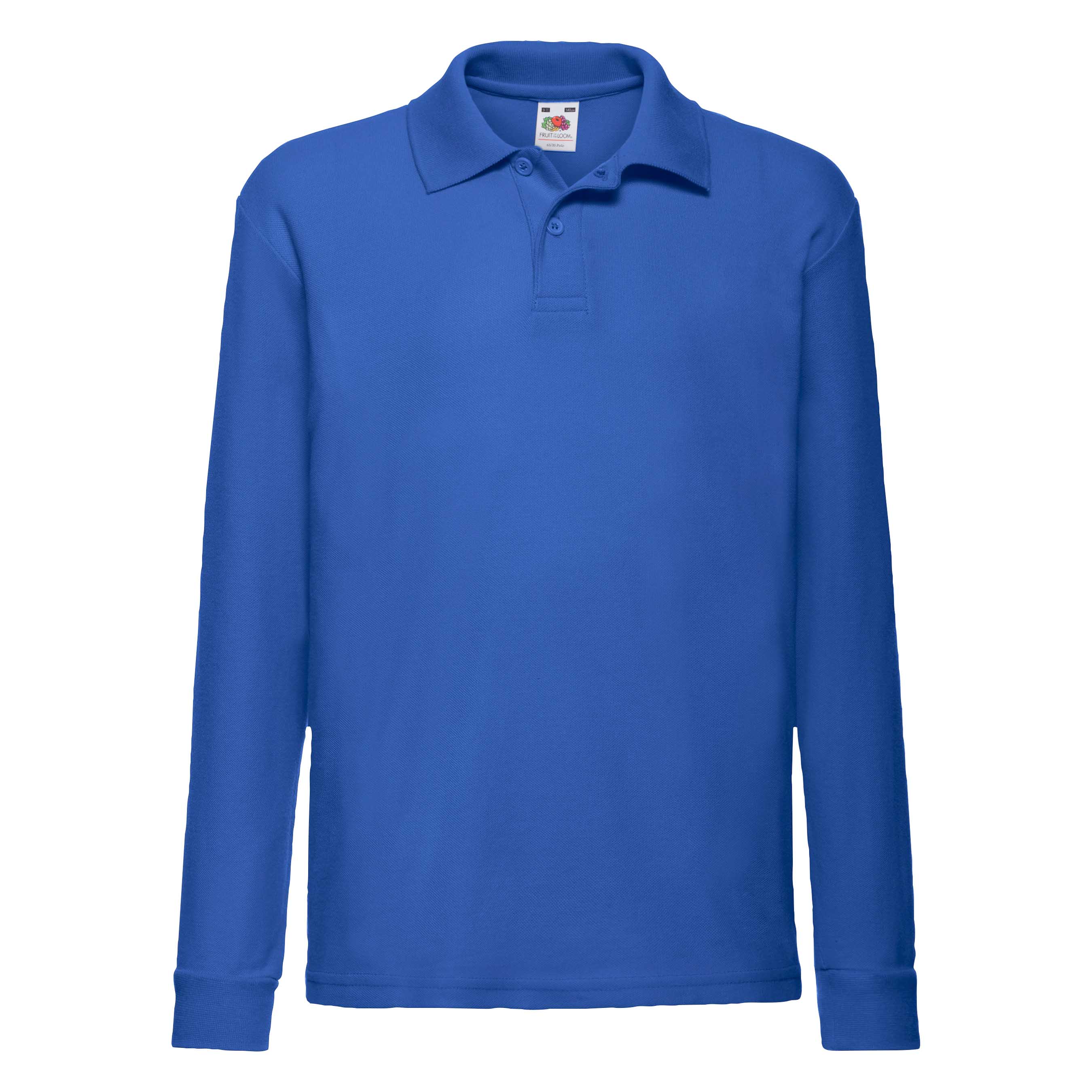 Kids´ Long Sleeve 65/35 Polo