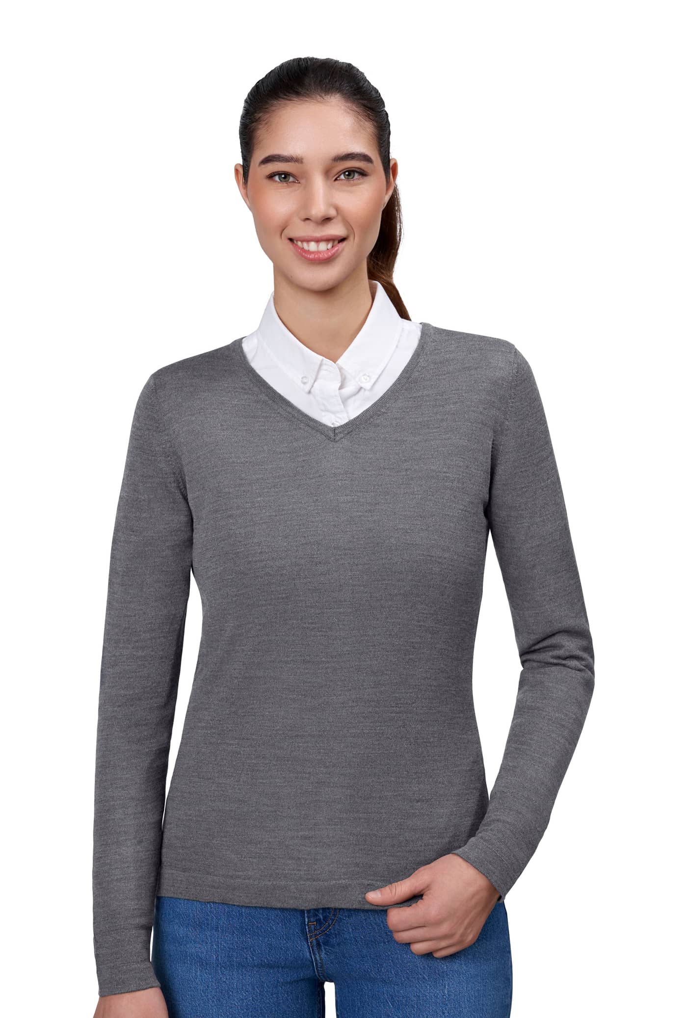 Merino Pullover für Damen